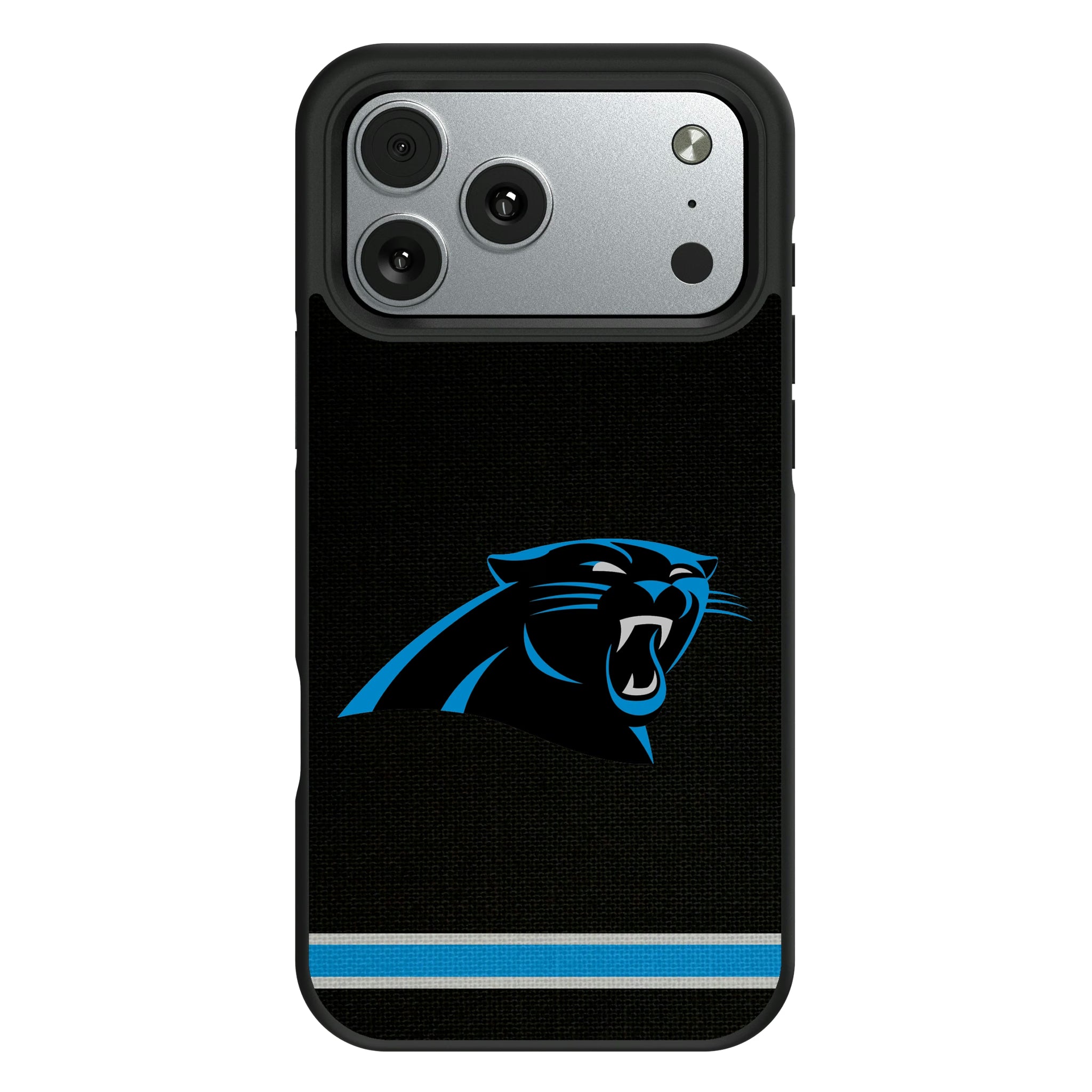 Carolina Panthers Stripe iPhone Bump Phone Case for Apple iPhone#Device_iPhone 17 Pro Max