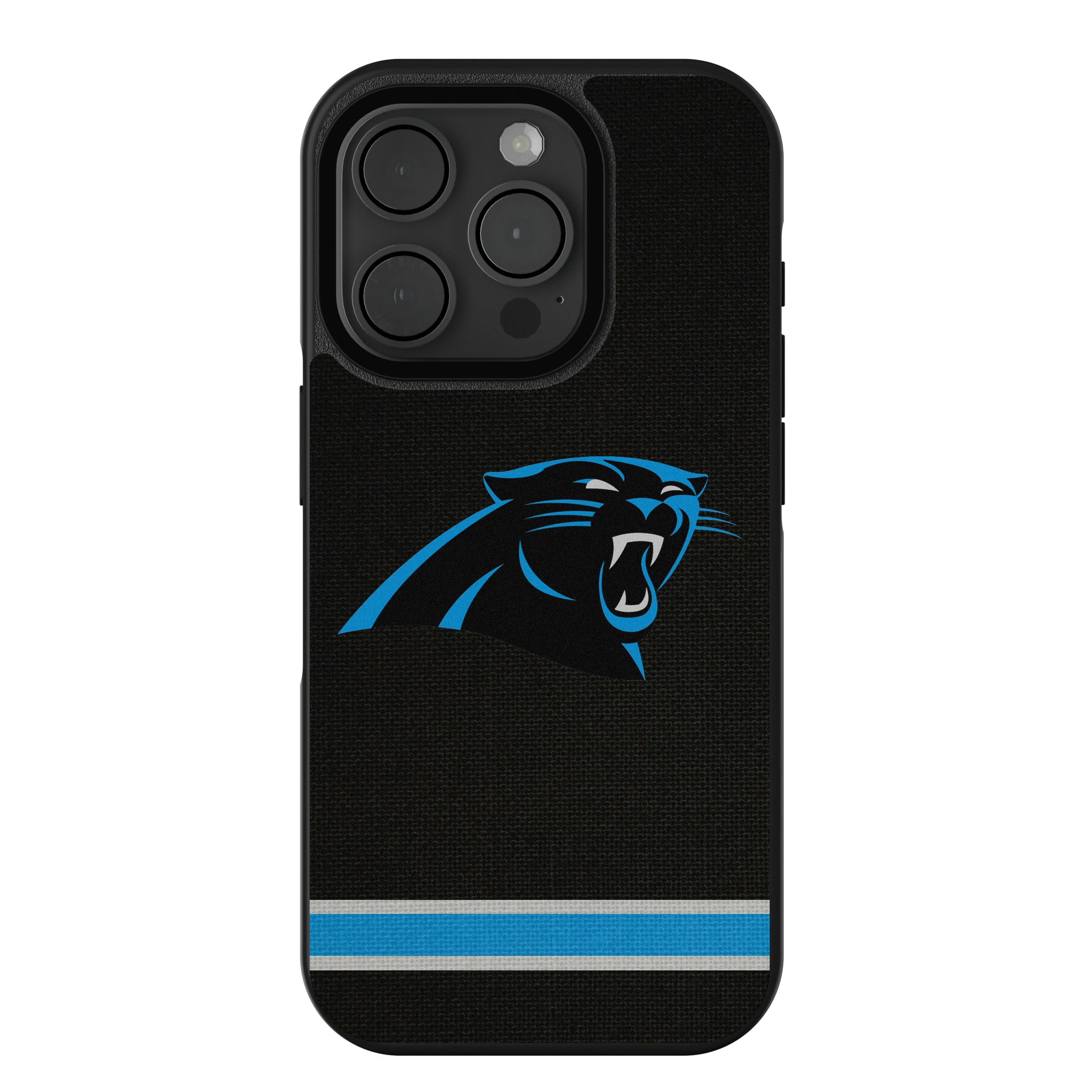 Carolina Panthers Stripe iPhone Bump Phone Case for Apple iPhone