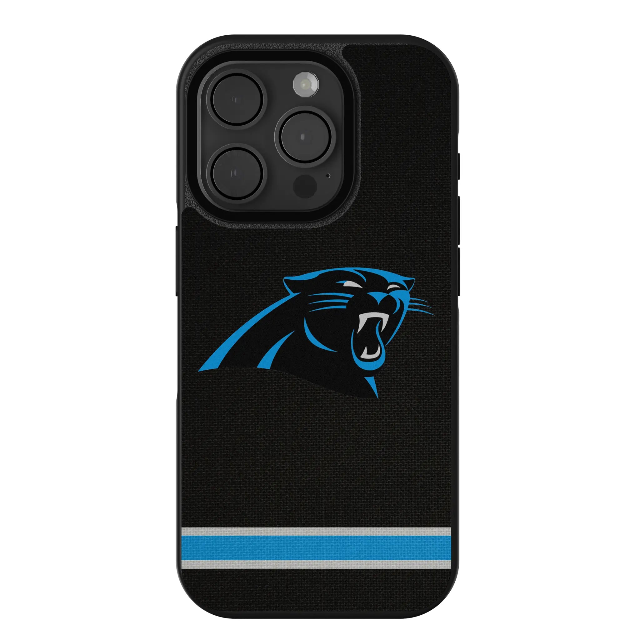 Carolina Panthers Stripe iPhone Bump Phone Case for Apple iPhone