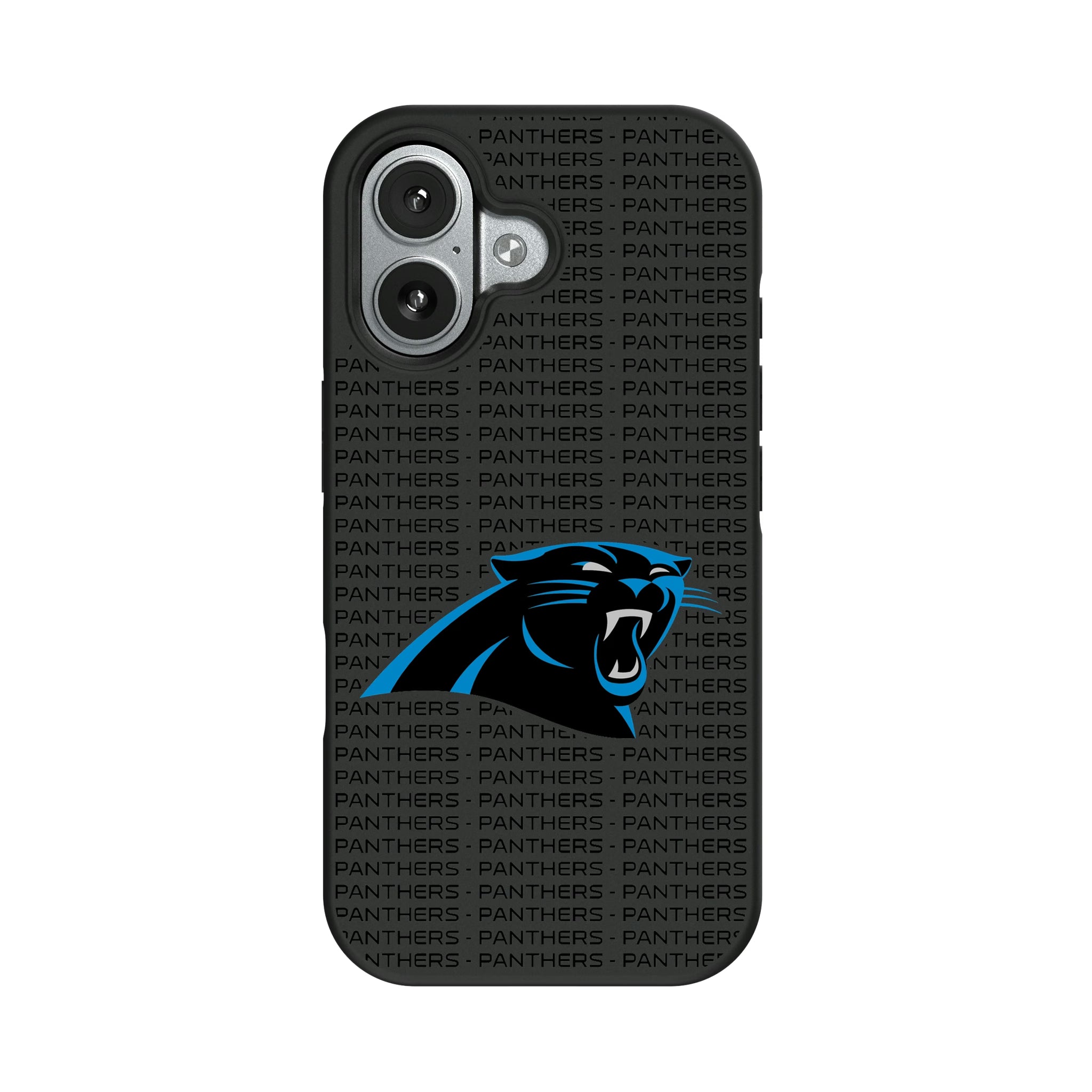 Carolina Panthers Text Backdrop iPhone Bump Phone Case for Apple iPhone#Device_iPhone 17