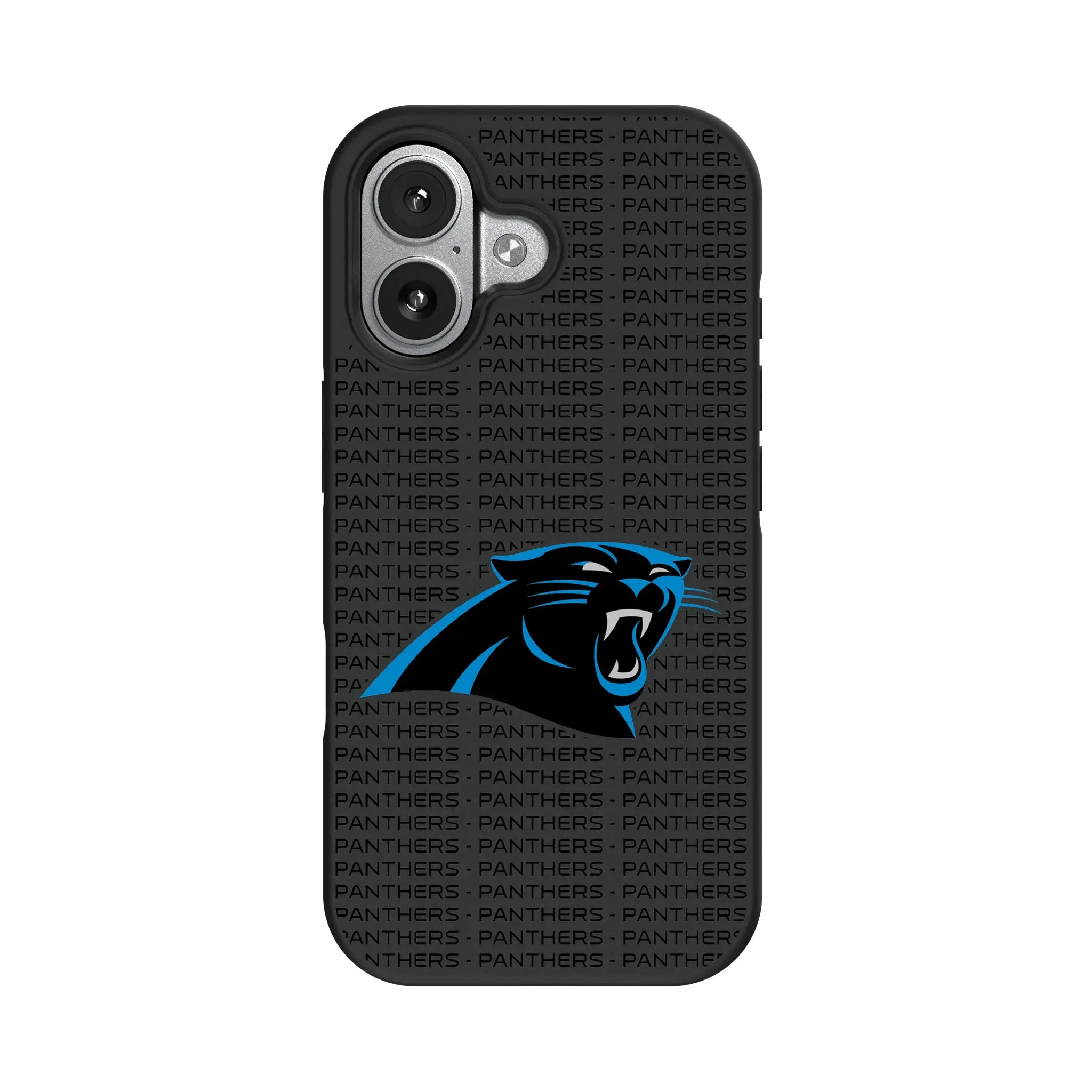 Carolina Panthers Text Backdrop iPhone Bump Phone Case for Apple iPhone#Device_iPhone 17