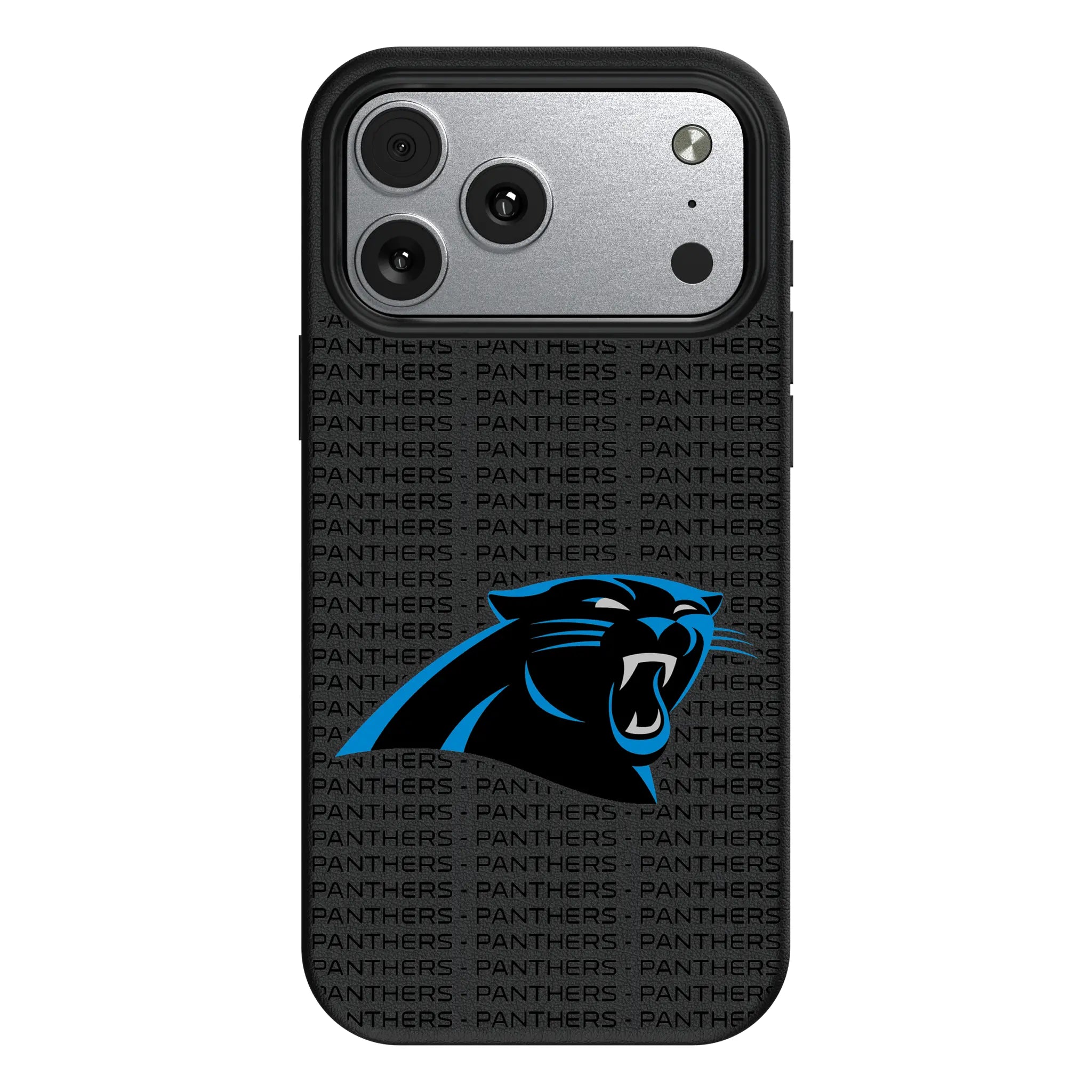 Carolina Panthers Text Backdrop iPhone MagSafe Compatible Phone Case for Apple iPhone#Device_iPhone 17 Pro Max