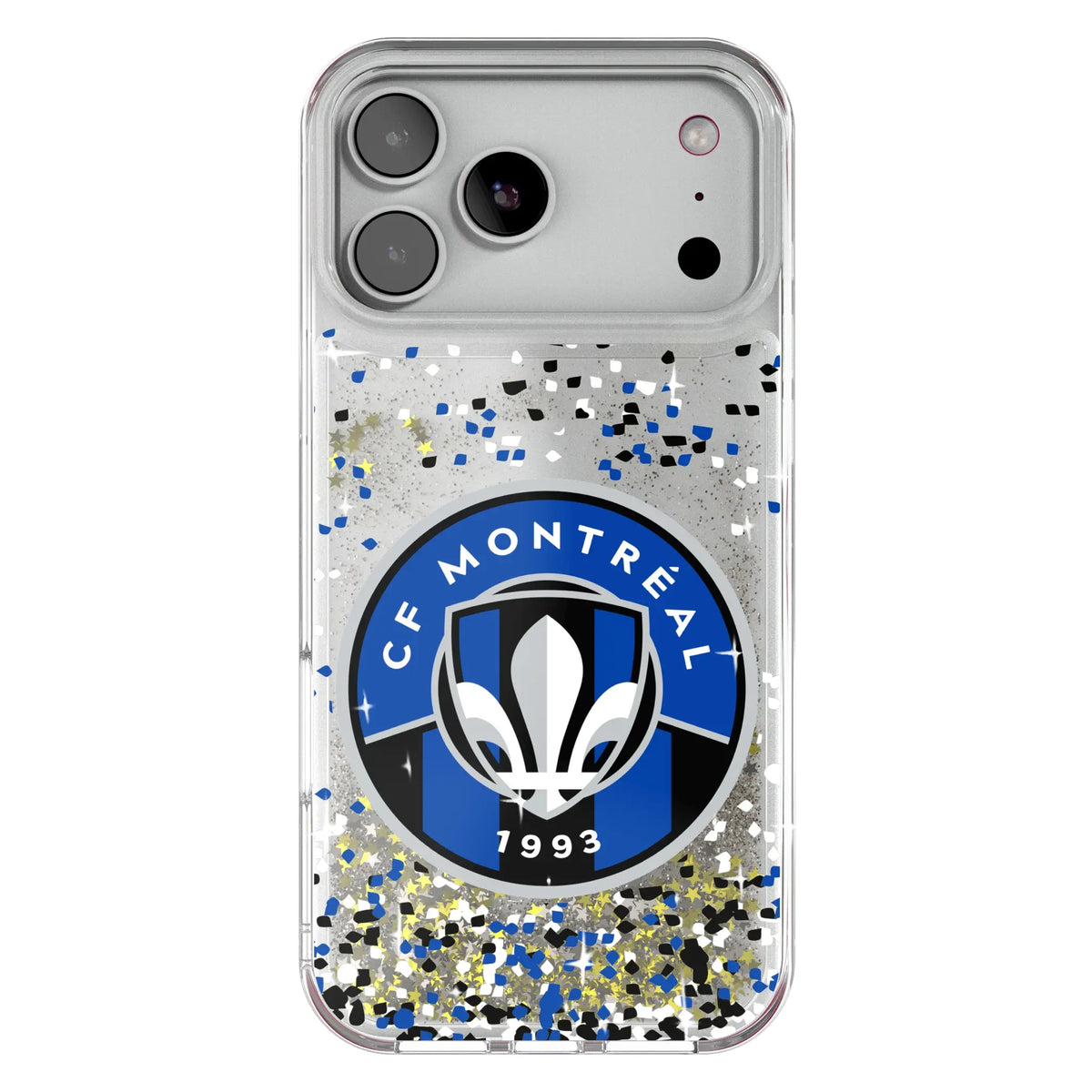 CF Montreal Confetti Glitter Phone Case for Apple iPhone