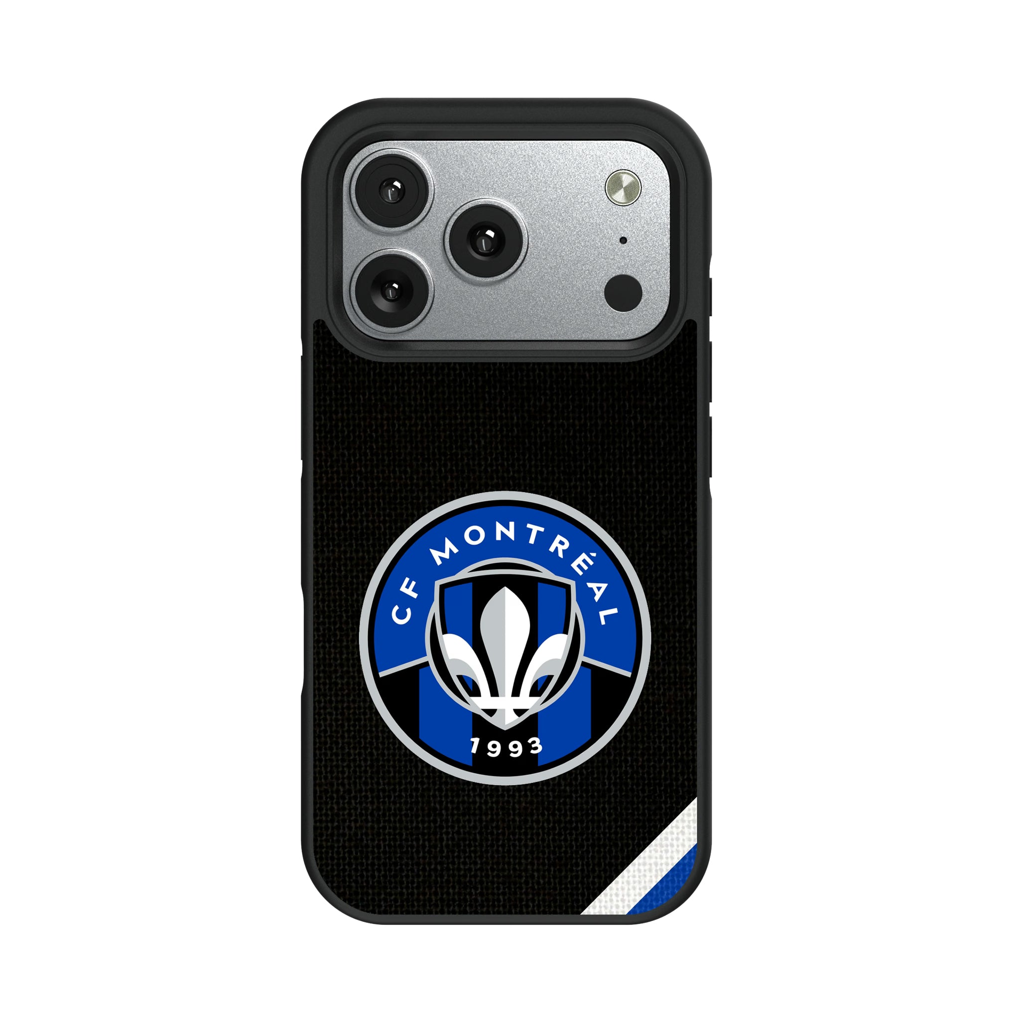 CF Montreal Diagonal Stripe iPhone Bump Phone Case for Apple iPhone#Device_iPhone 17 Pro