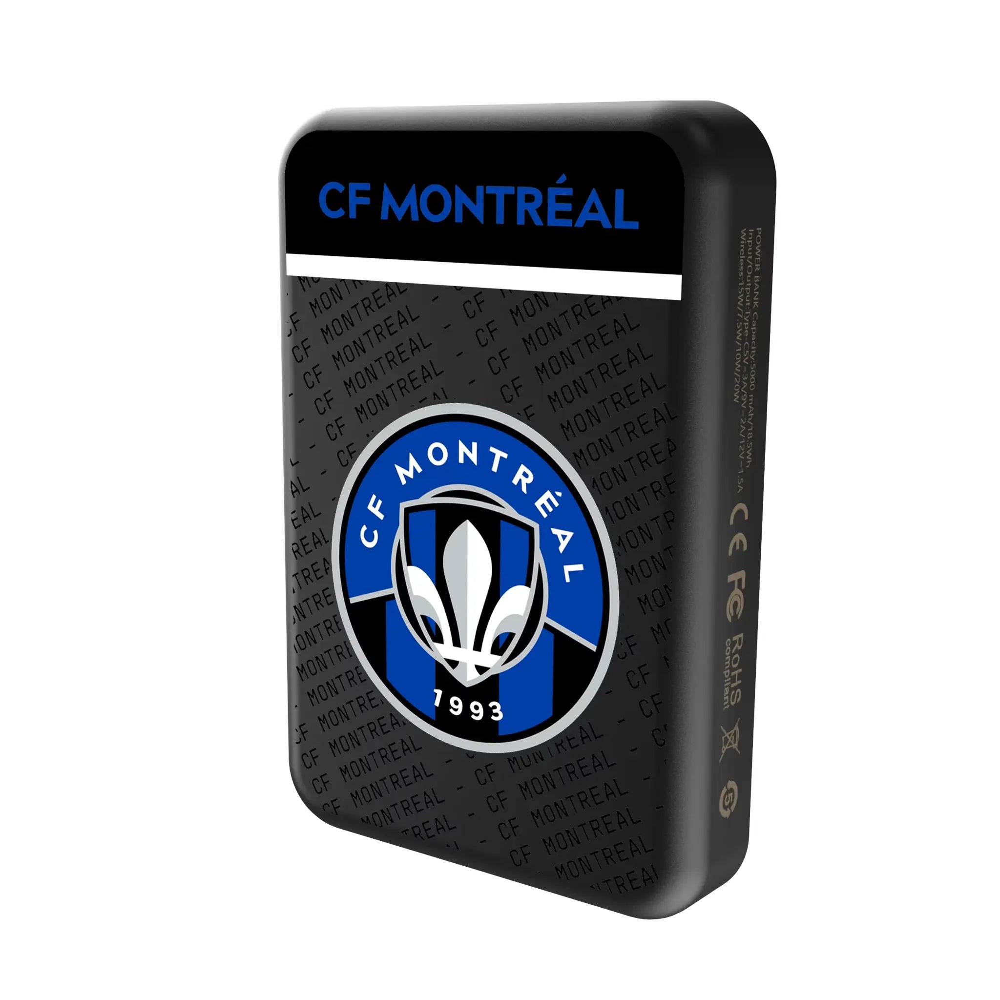 CF Montreal Endzone Plus Wireless Mag Power Bank