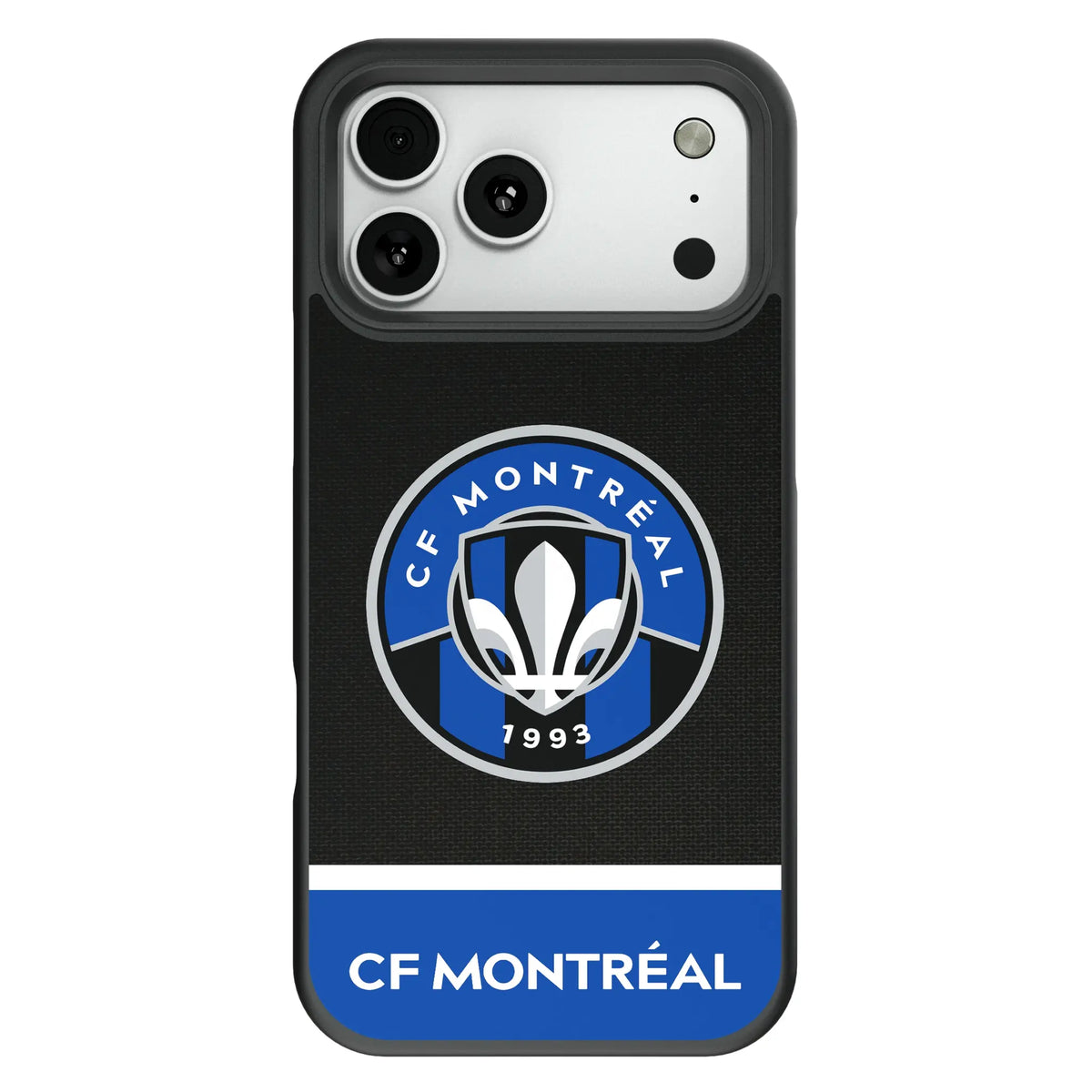 CF Montreal Endzone Solid Bump Phone Case for Apple iPhone