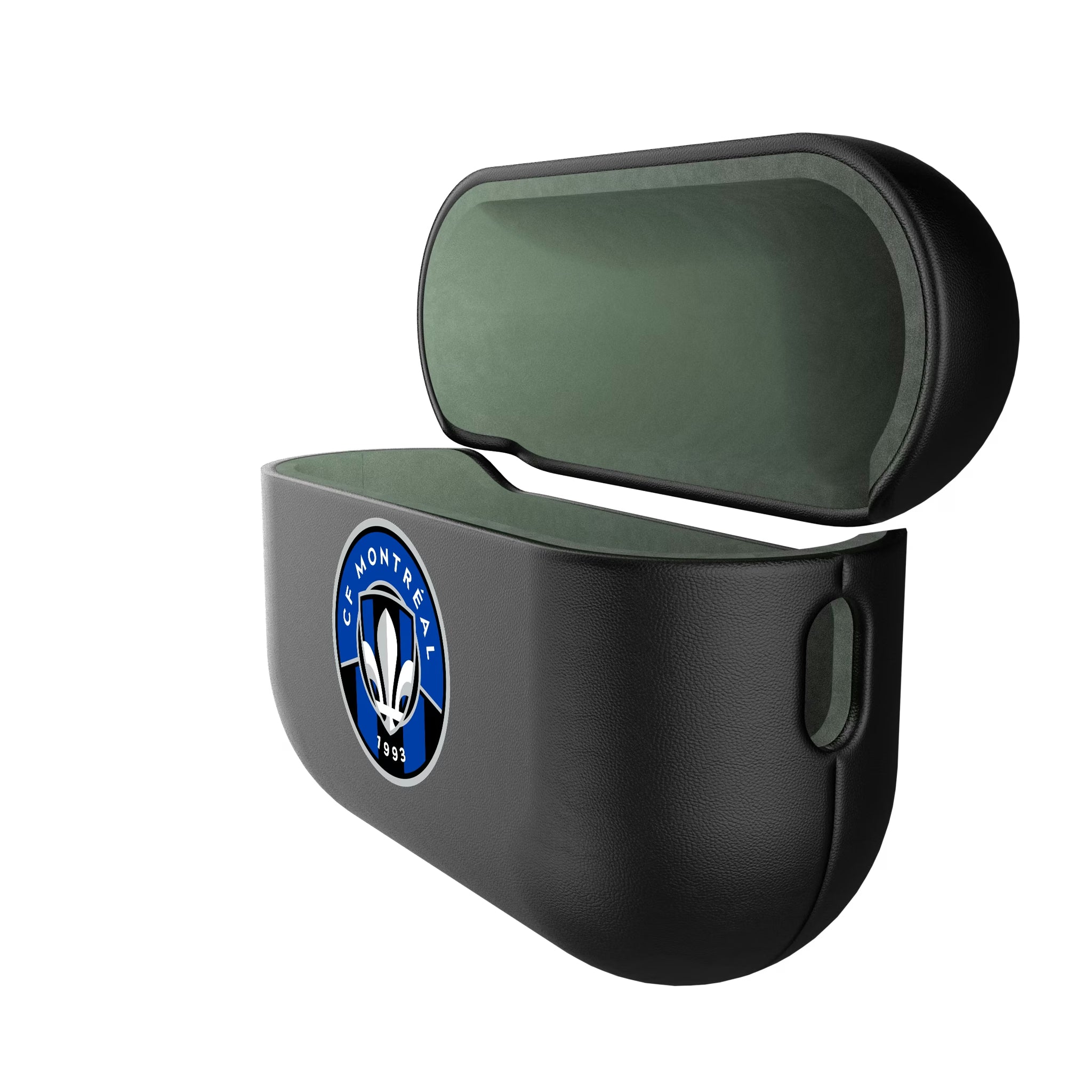 CF Montreal Insignia AirPods AirPod Case Cover - Isometric View#Device_AirPods Pro 2nd Gen