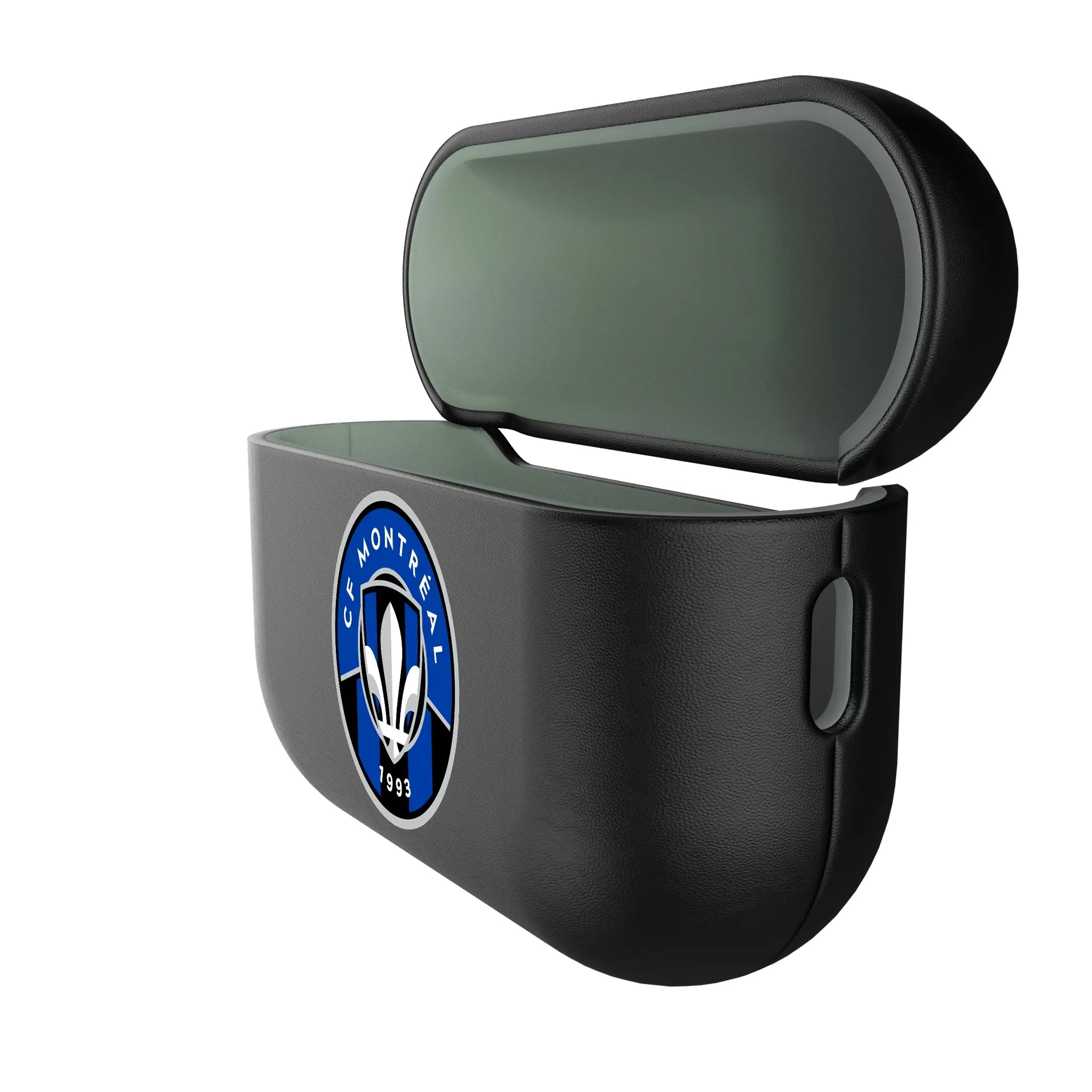 CF Montreal Insignia AirPods AirPod Case Cover - Isometric View#Device_AirPods Pro 3