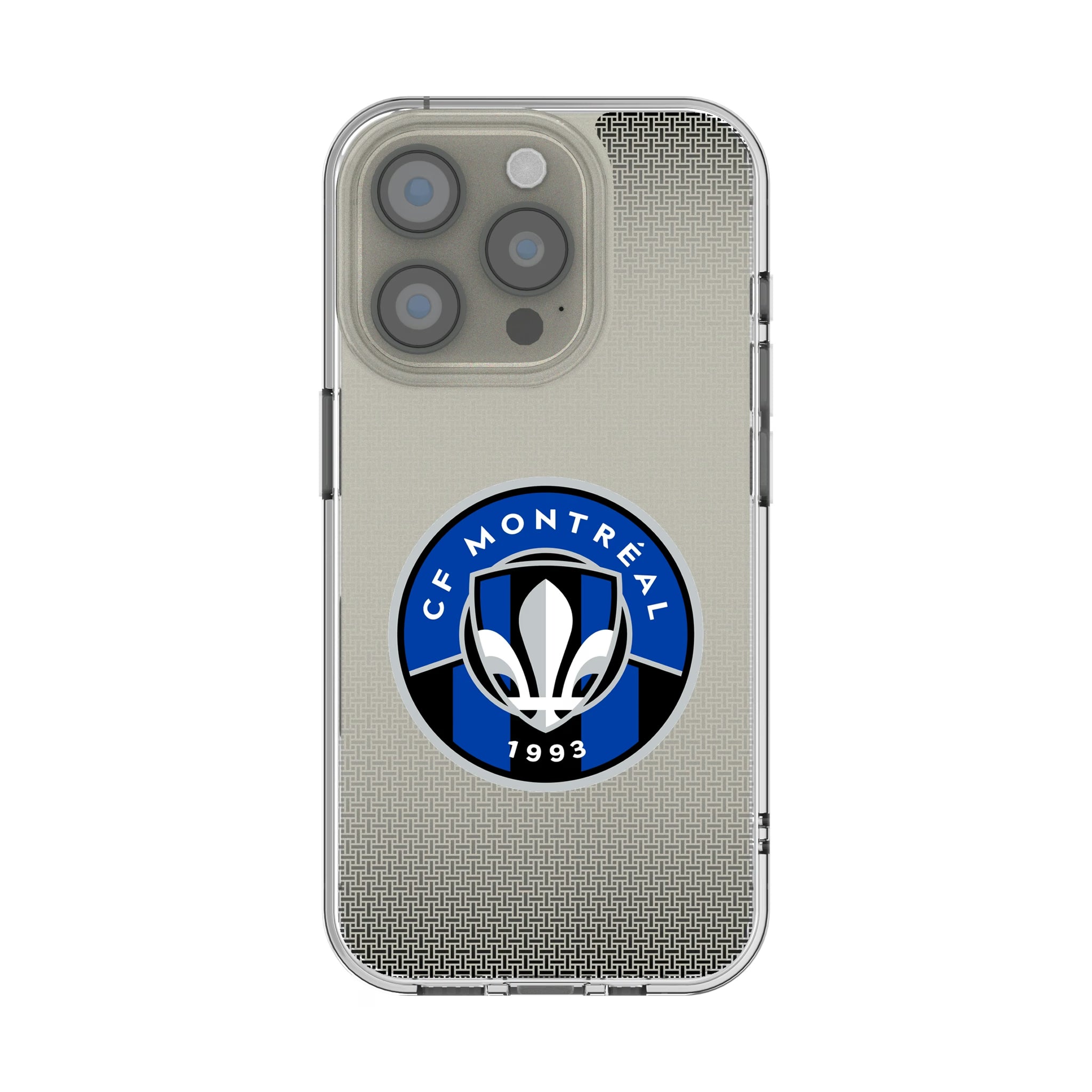 CF Montreal Linen iPhone Clear Phone Case for Apple iPhone
