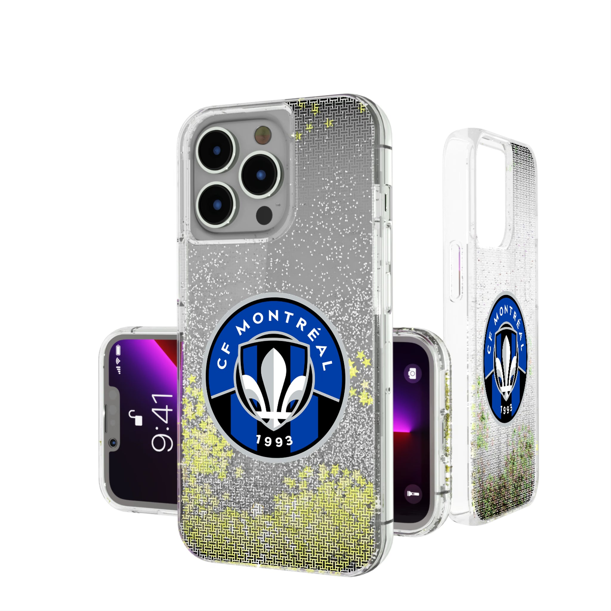 CF Montreal Linen iPhone Glitter Phone Case for Apple iPhone