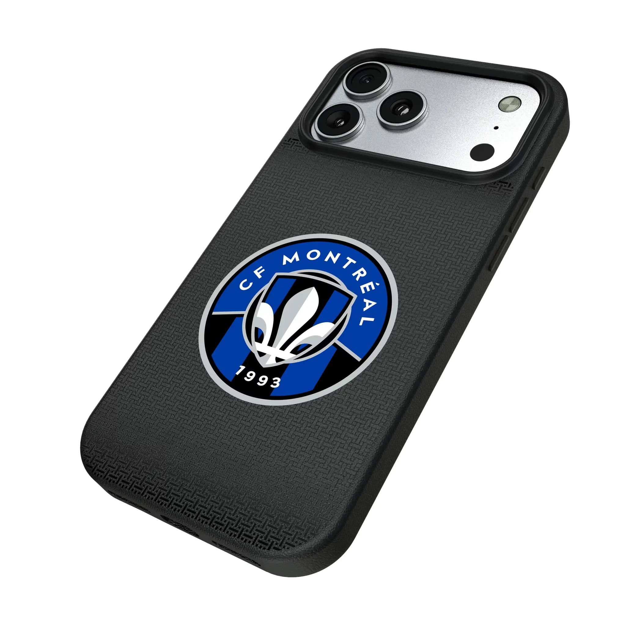 CF Montreal Linen iPhone MagSafe Compatible Phone Case for Apple iPhone - Isometric View#Device_iPhone 17 Pro Max