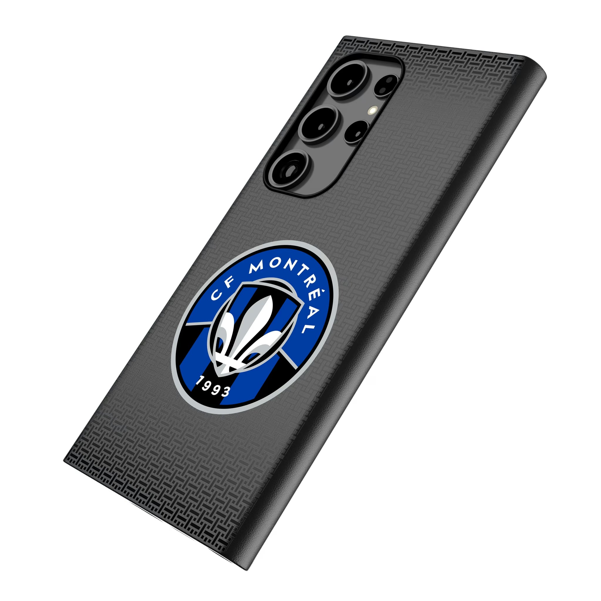 CF Montreal Linen Galaxy MagSafe Compatible Phone Case for Samsung Galaxy - Isometric View