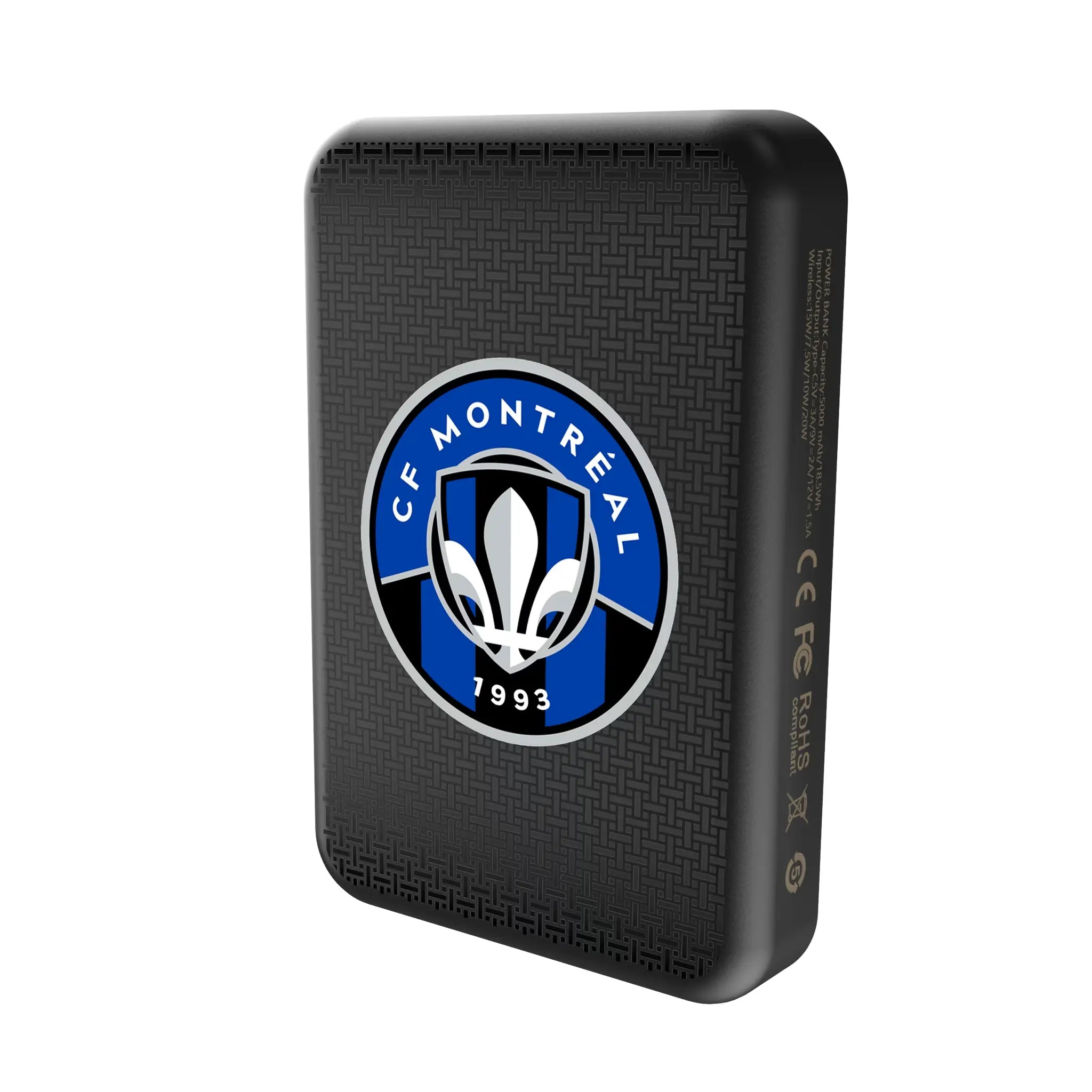 CF Montreal Linen Wireless Mag Power Bank