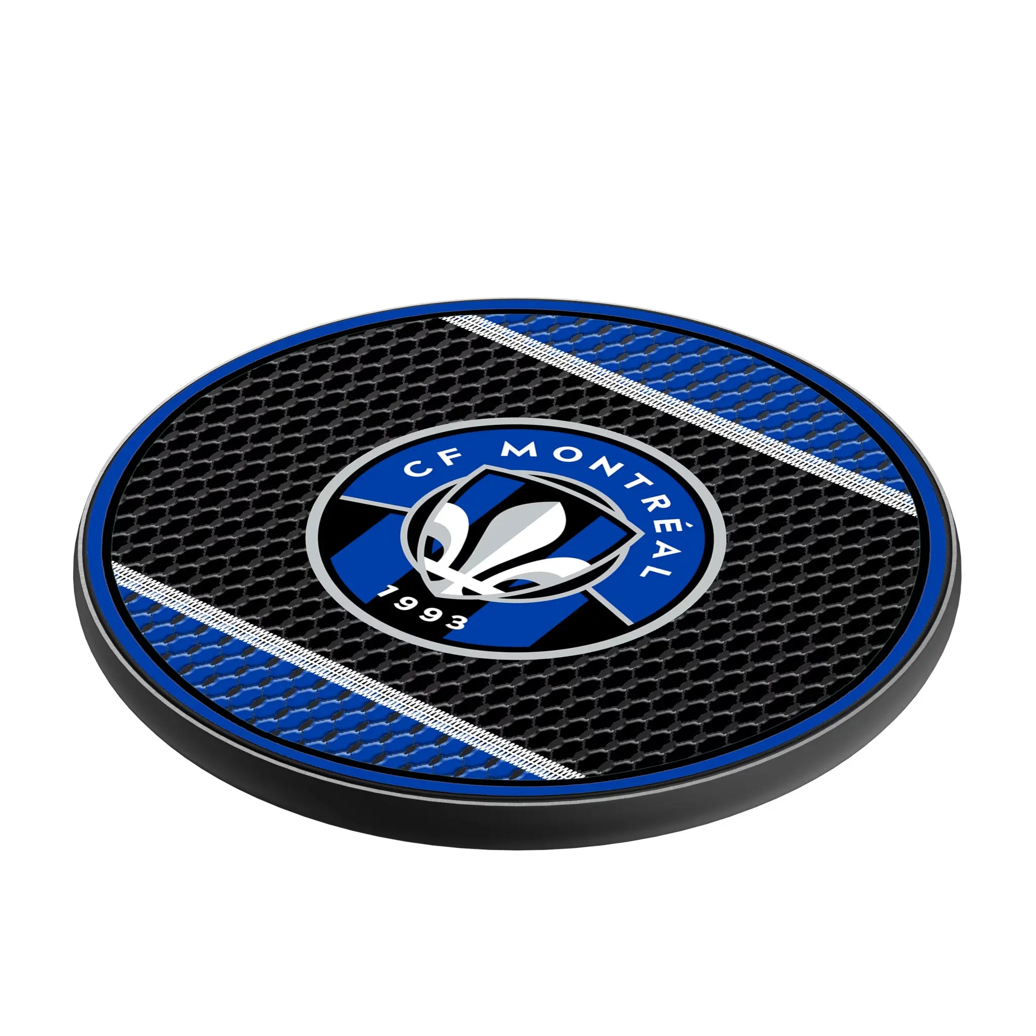 CF Montreal Mesh 15-Watt Wireless Charger - Isometric View