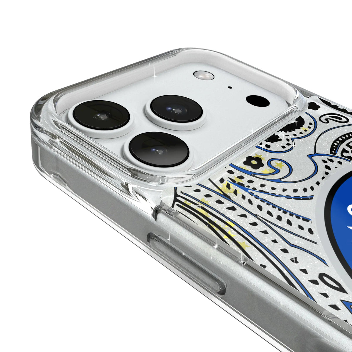 CF Montreal Paisley iPhone Glitter Phone Case for Apple iPhone - Detail#Device_iPhone 18 Pro