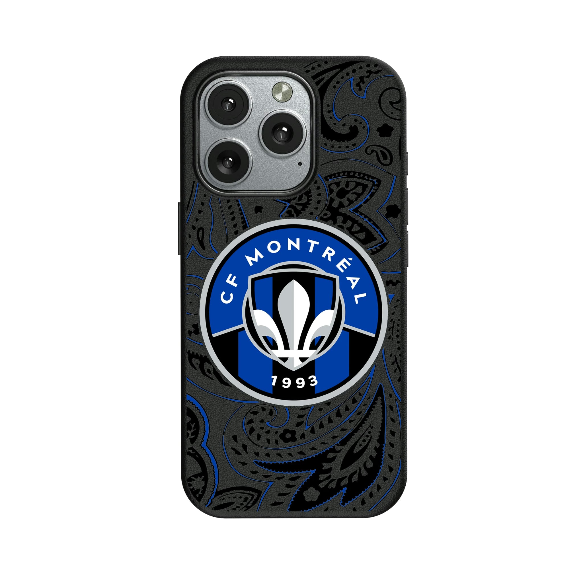CF Montreal Paisley iPhone MagSafe Compatible Phone Case for Apple iPhone