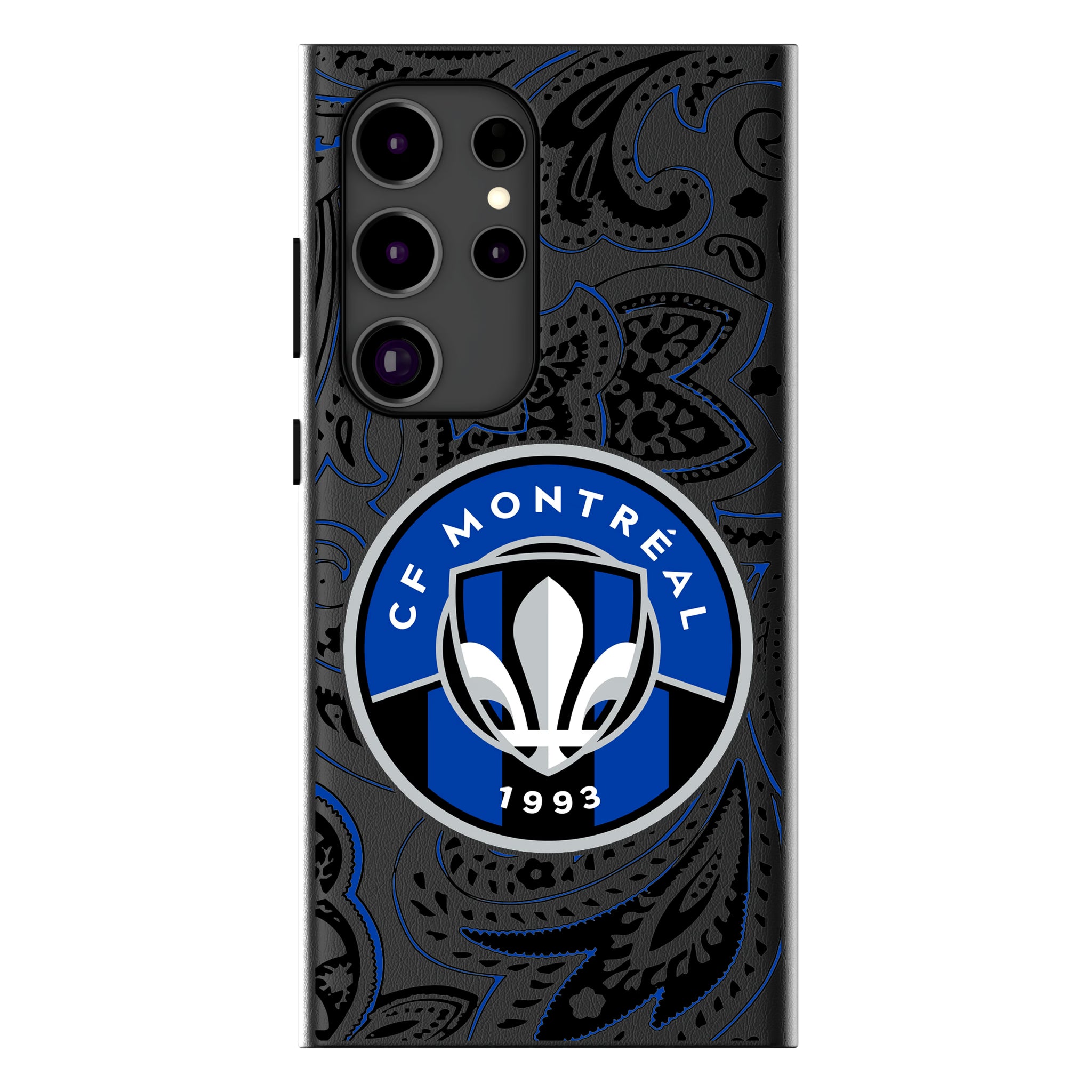 CF Montreal Paisley Galaxy MagSafe Compatible Phone Case for Samsung Galaxy