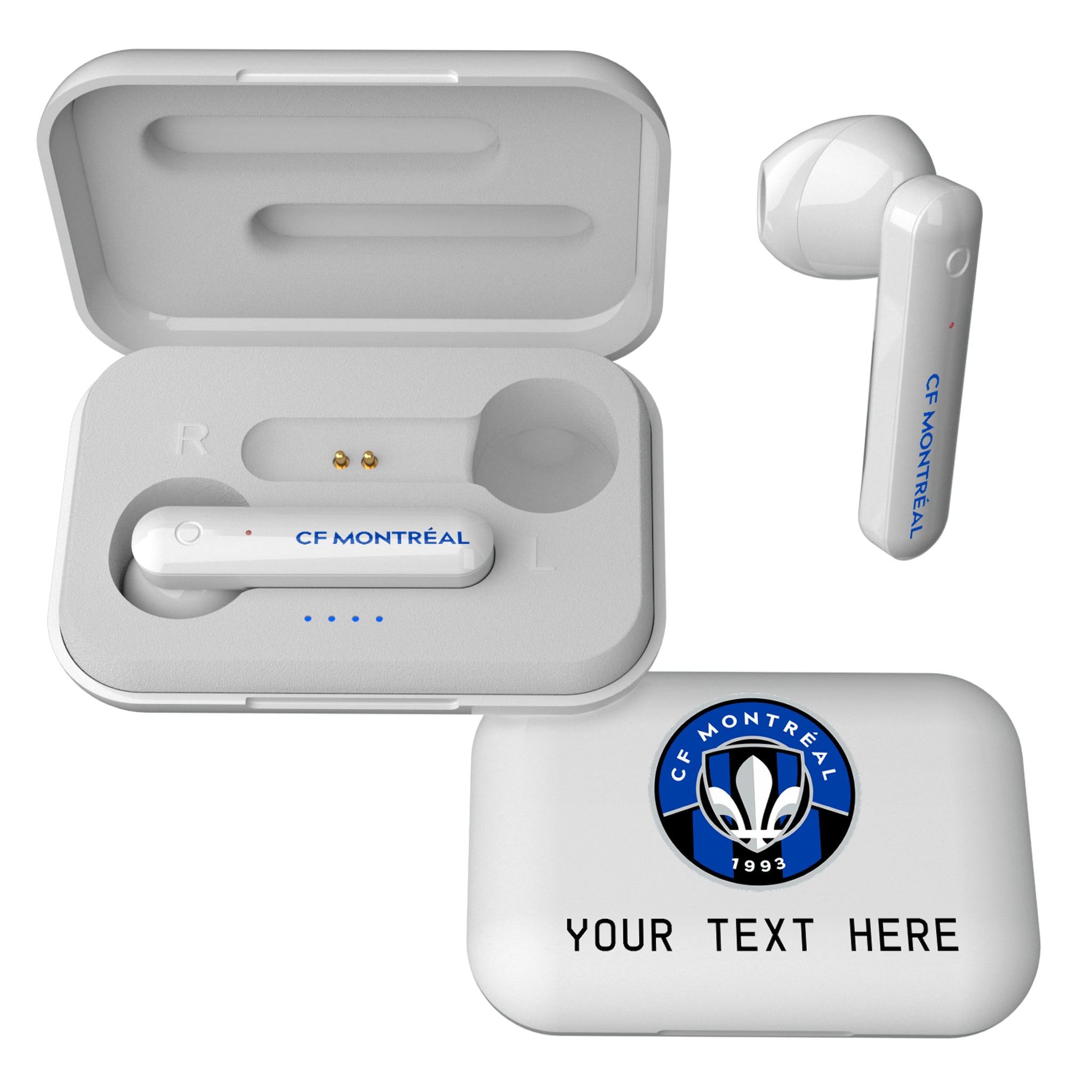 CF Montreal Personalized Insignia Wireless TWS Earbuds