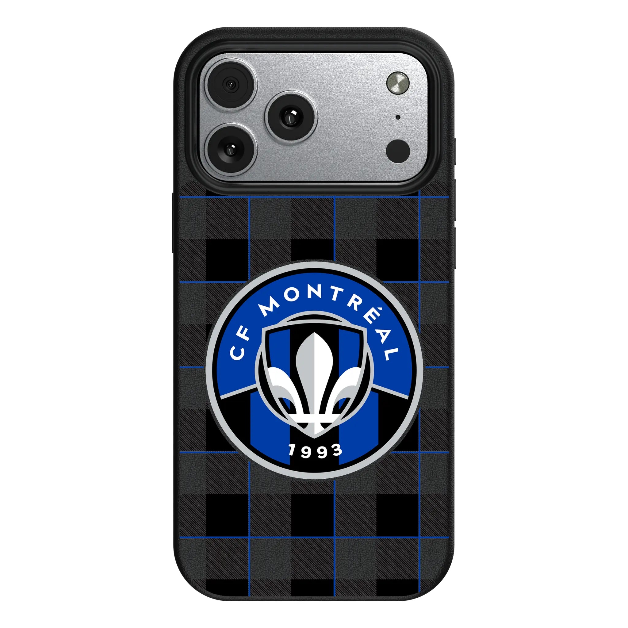 CF Montreal Plaid iPhone MagSafe Compatible Phone Case for Apple iPhone#Device_iPhone 17 Pro Max