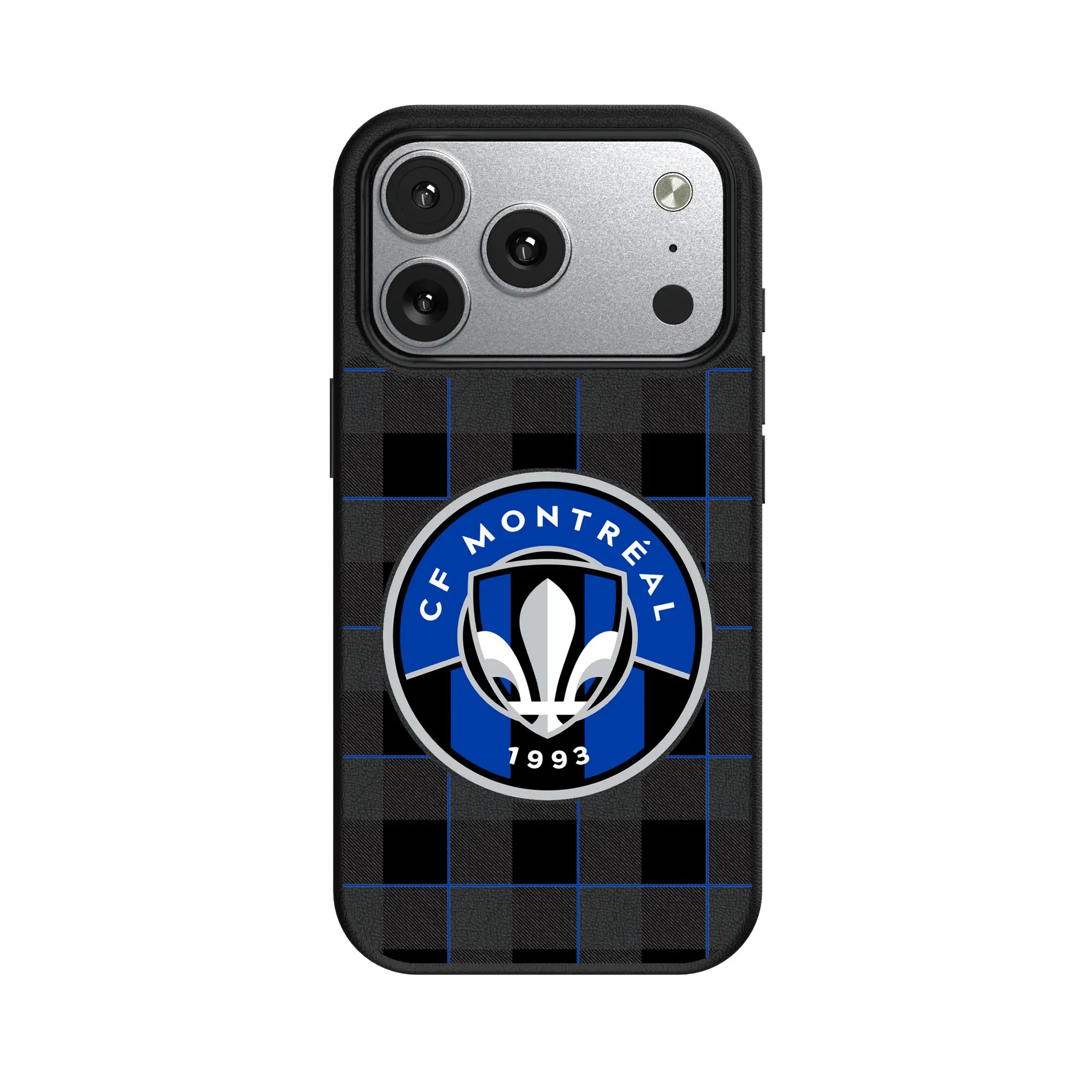 CF Montreal Plaid iPhone MagSafe Compatible Phone Case for Apple iPhone#Device_iPhone 17 Pro