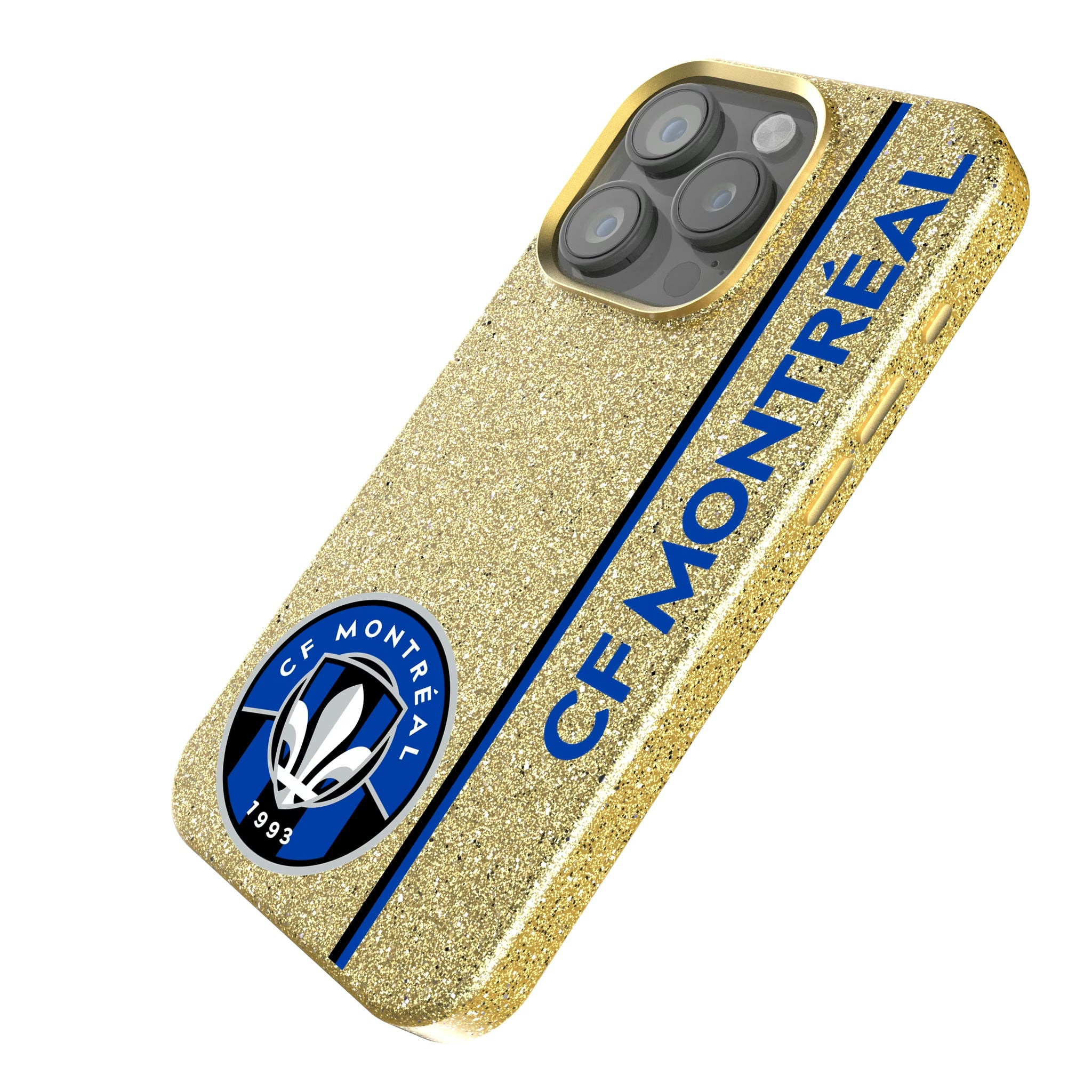 CF Montreal Sidebar iPhone Bling Phone Case for Apple iPhone - Isometric View