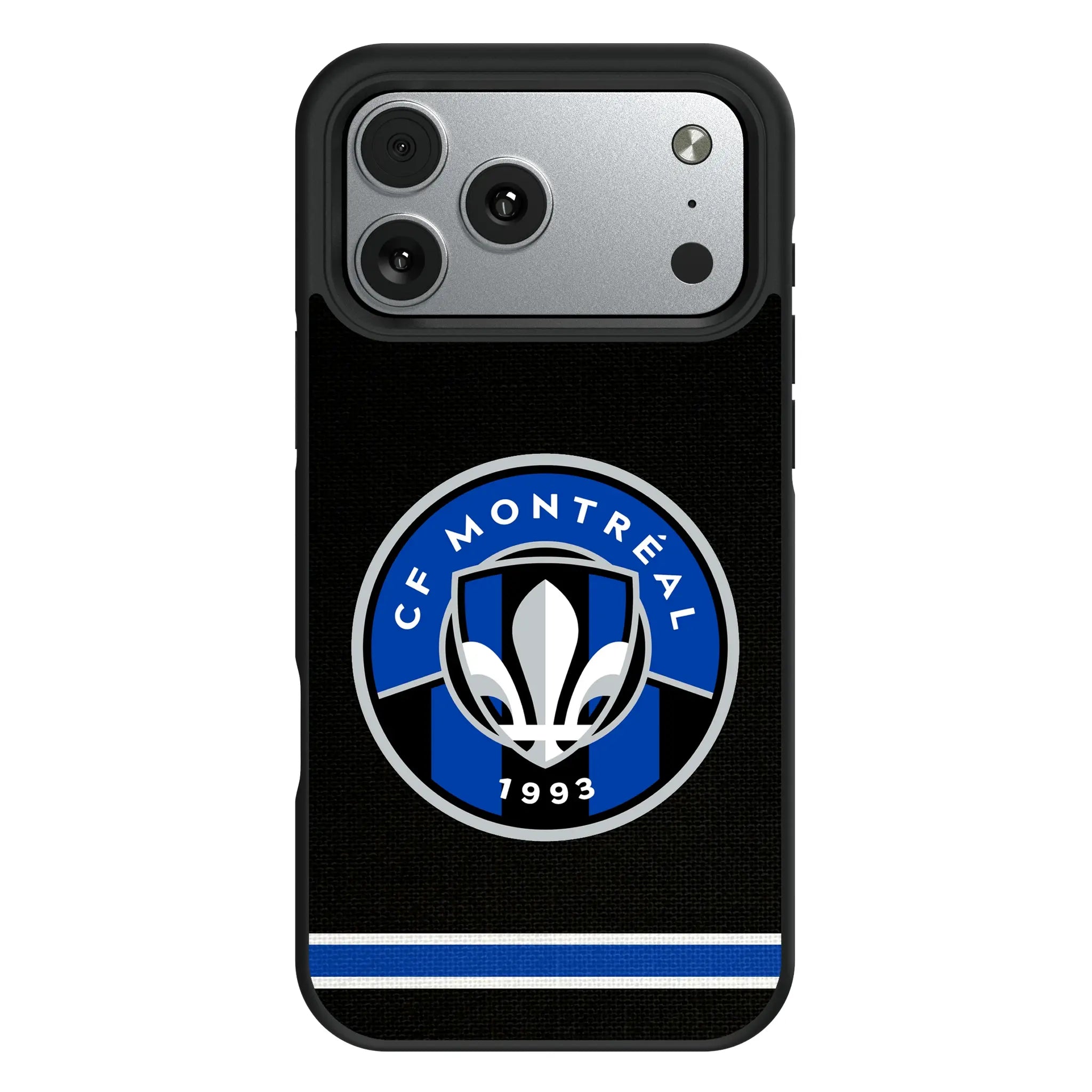 CF Montreal Stripe iPhone Bump Phone Case for Apple iPhone#Device_iPhone 17 Pro Max