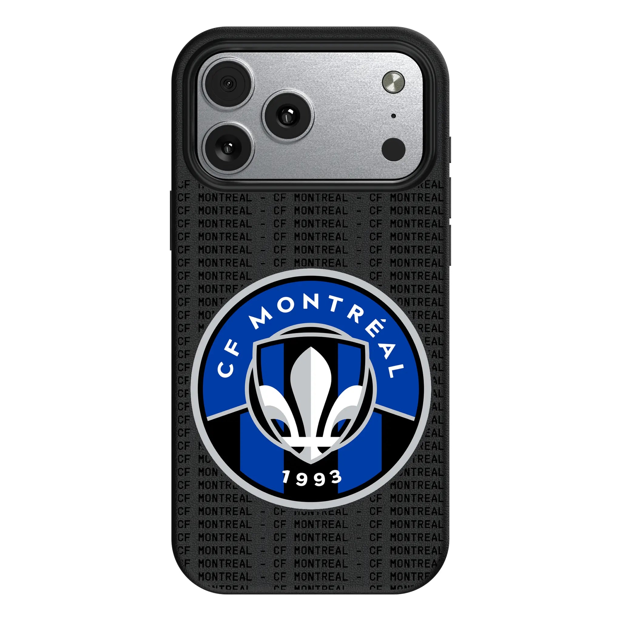 CF Montreal Text Backdrop iPhone MagSafe Compatible Phone Case for Apple iPhone#Device_iPhone 17 Pro Max