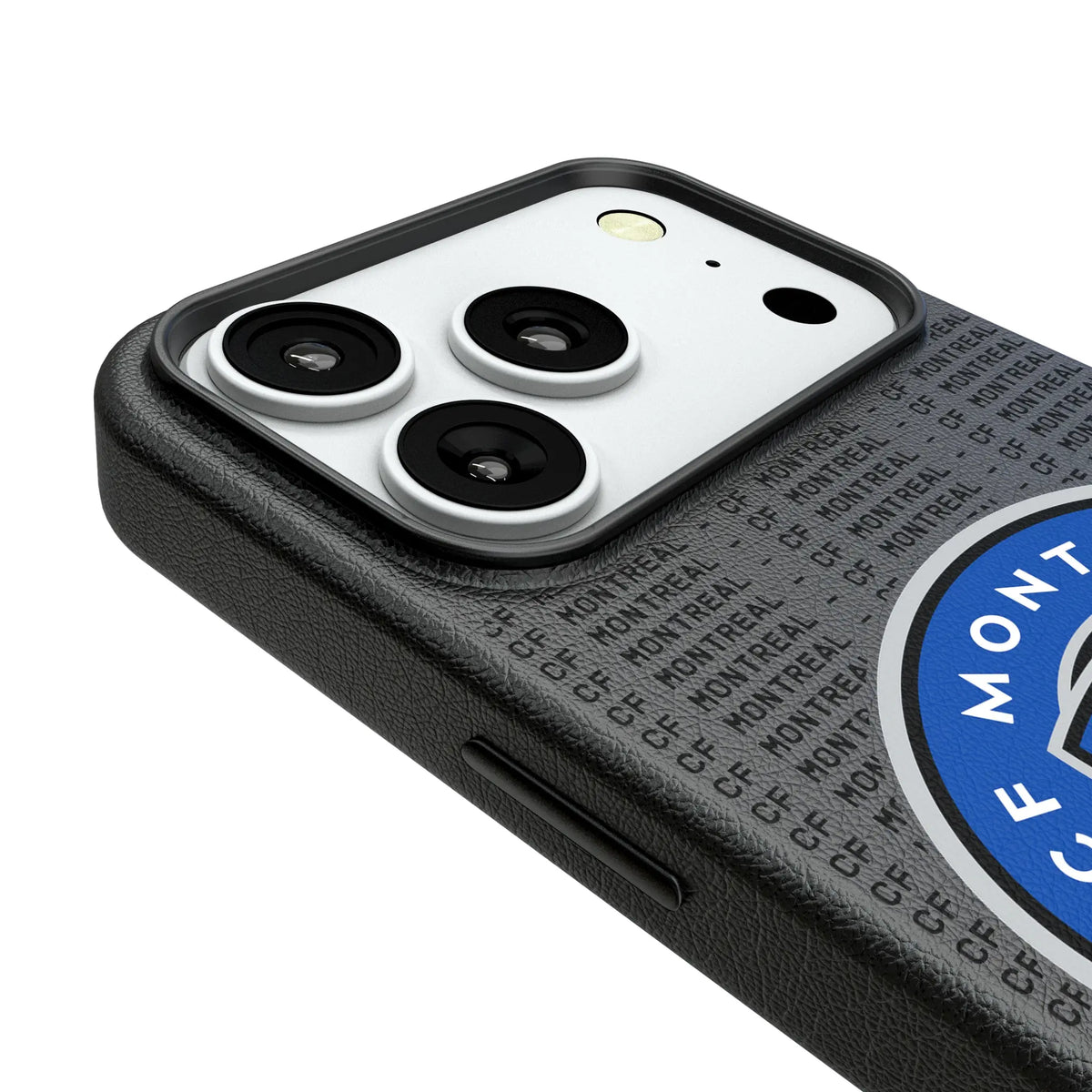 CF Montreal Text Backdrop iPhone MagSafe Compatible Phone Case for Apple iPhone - Detail#Device_iPhone 18 Pro
