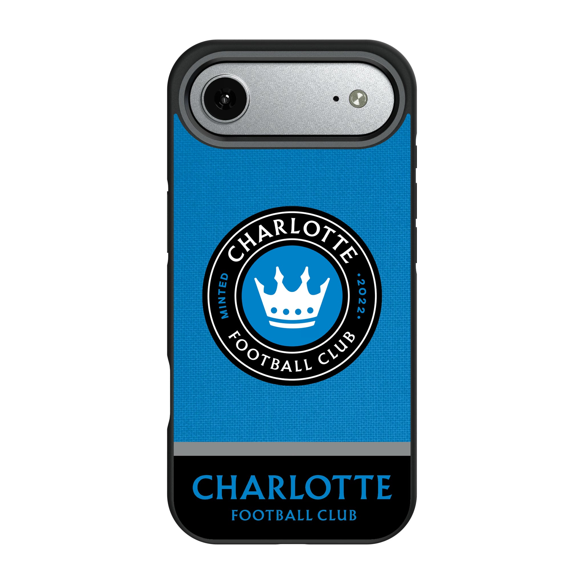 Charlotte FC Endzone Solid iPhone Bump Phone Case for Apple iPhone#Device_iPhone Air