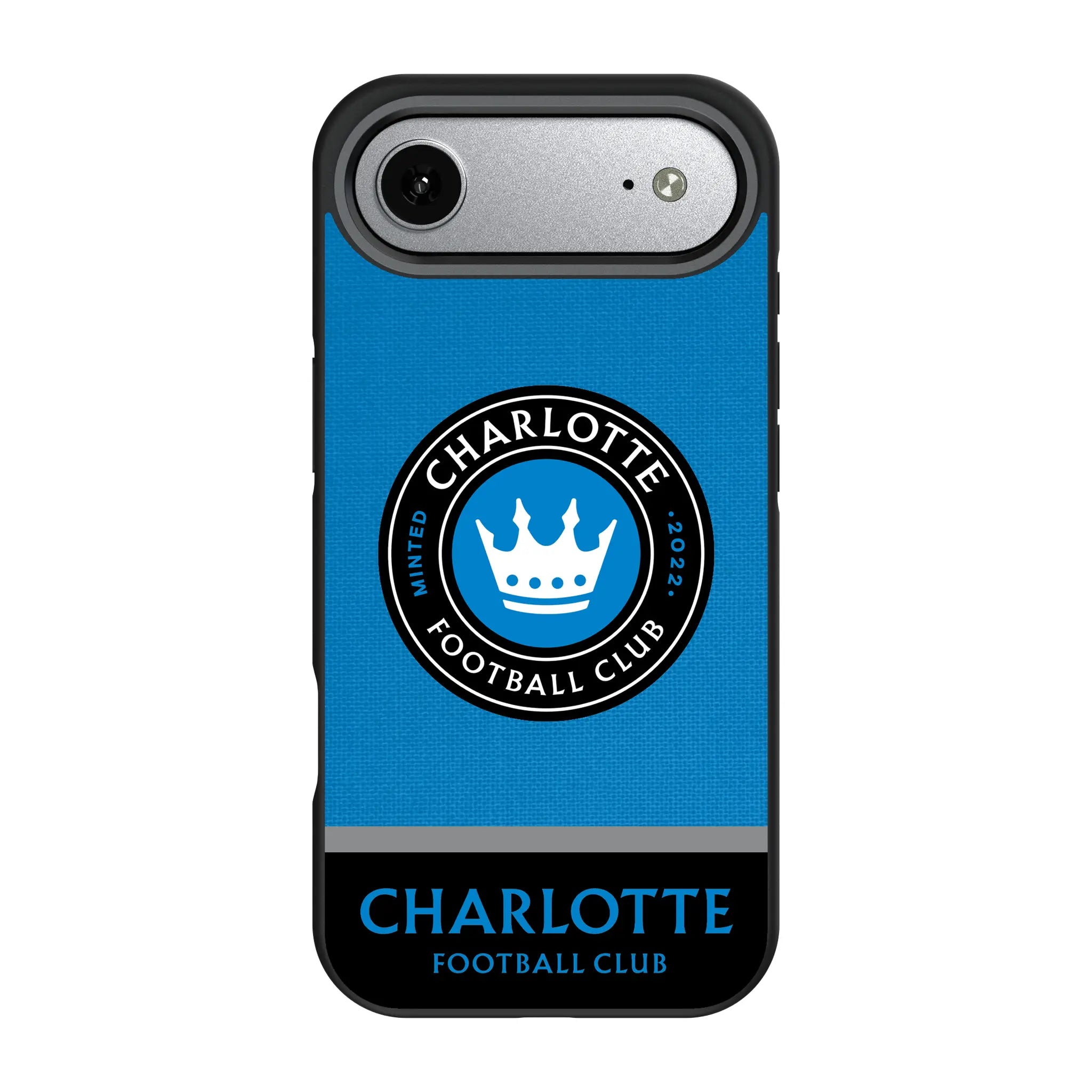 Charlotte FC Endzone Solid iPhone Bump Phone Case for Apple iPhone#Device_iPhone Air