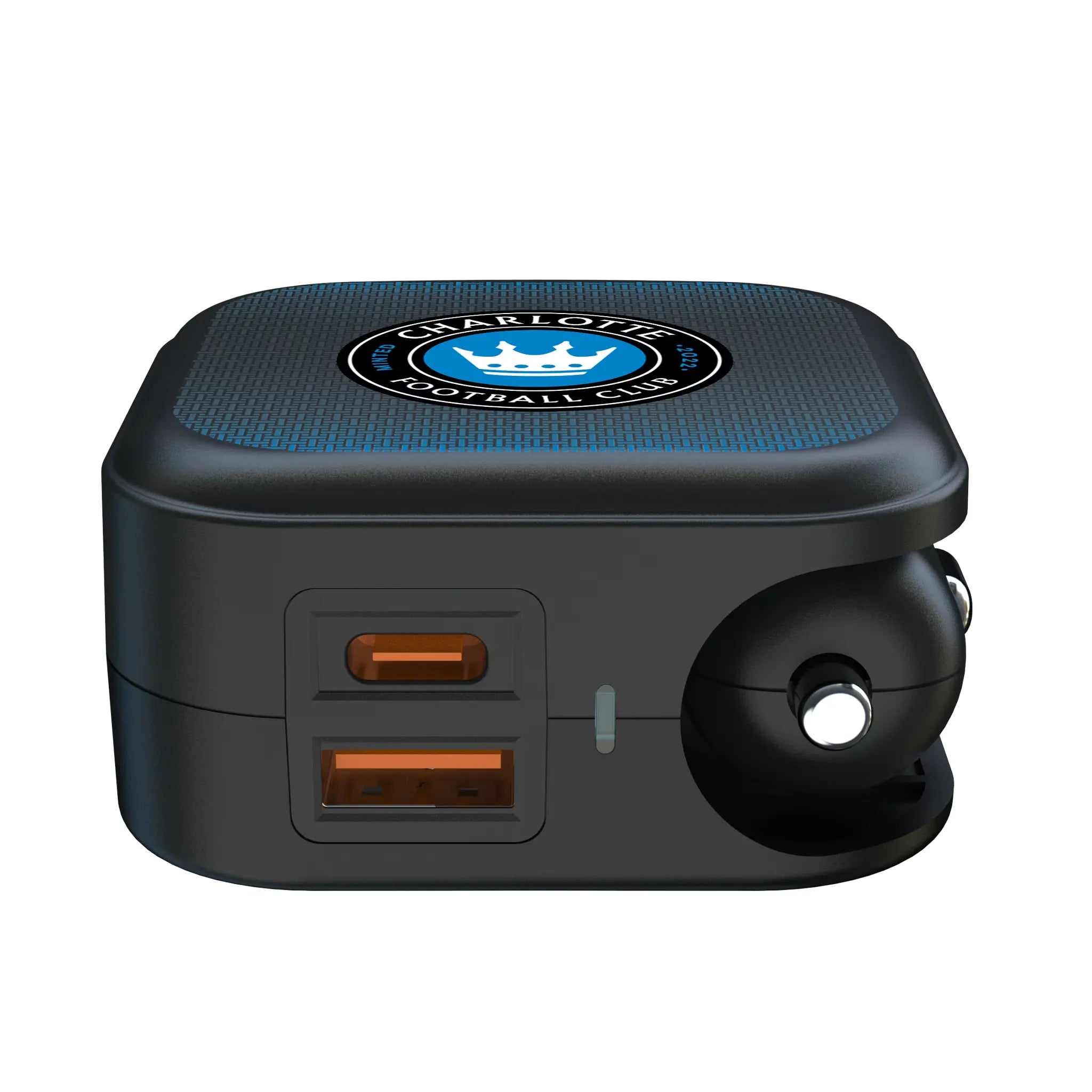 Charlotte FC Linen 2 in 1 USB A/C Charger