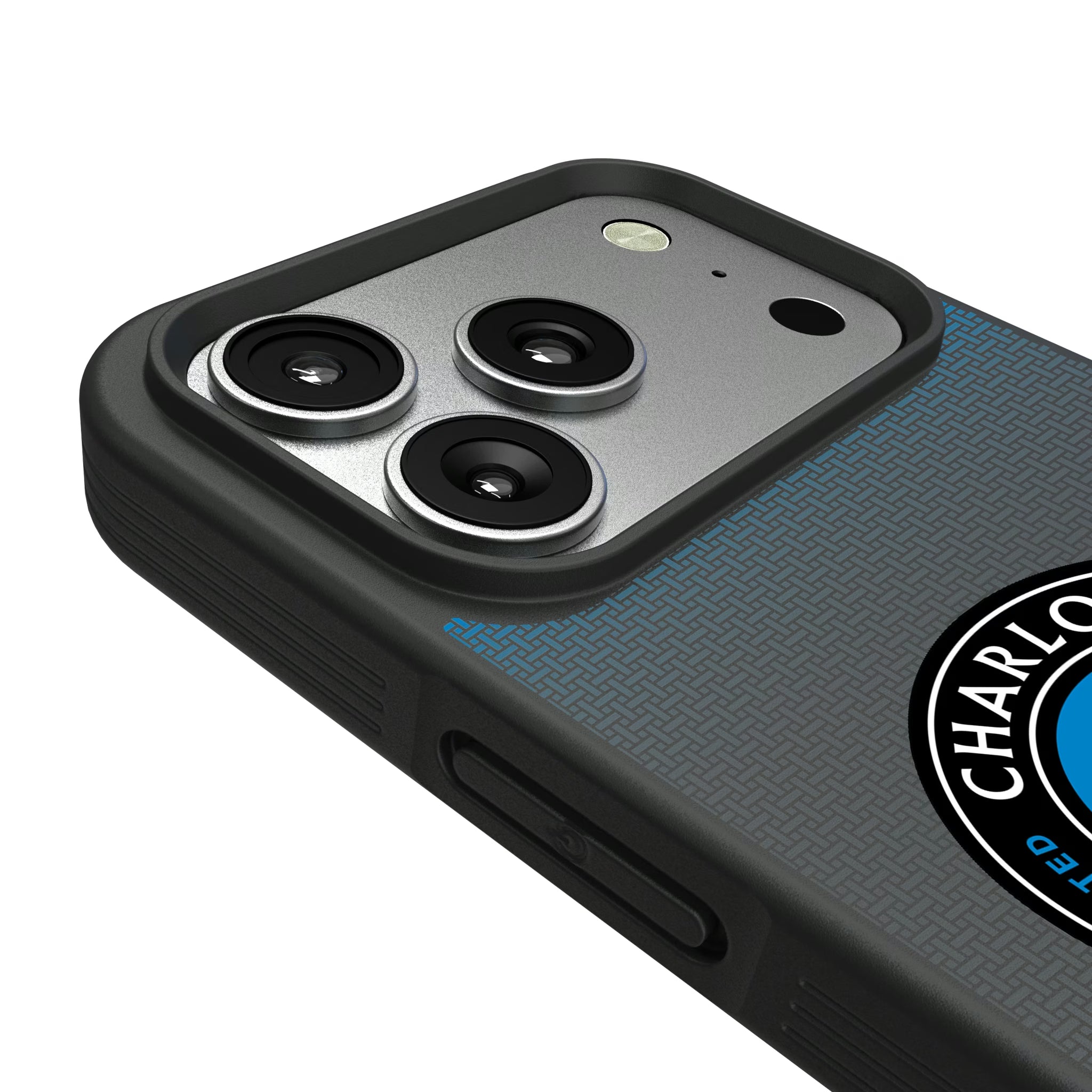 Charlotte FC Linen iPhone Bump Phone Case for Apple iPhone - Detail#Device_iPhone 17 Pro