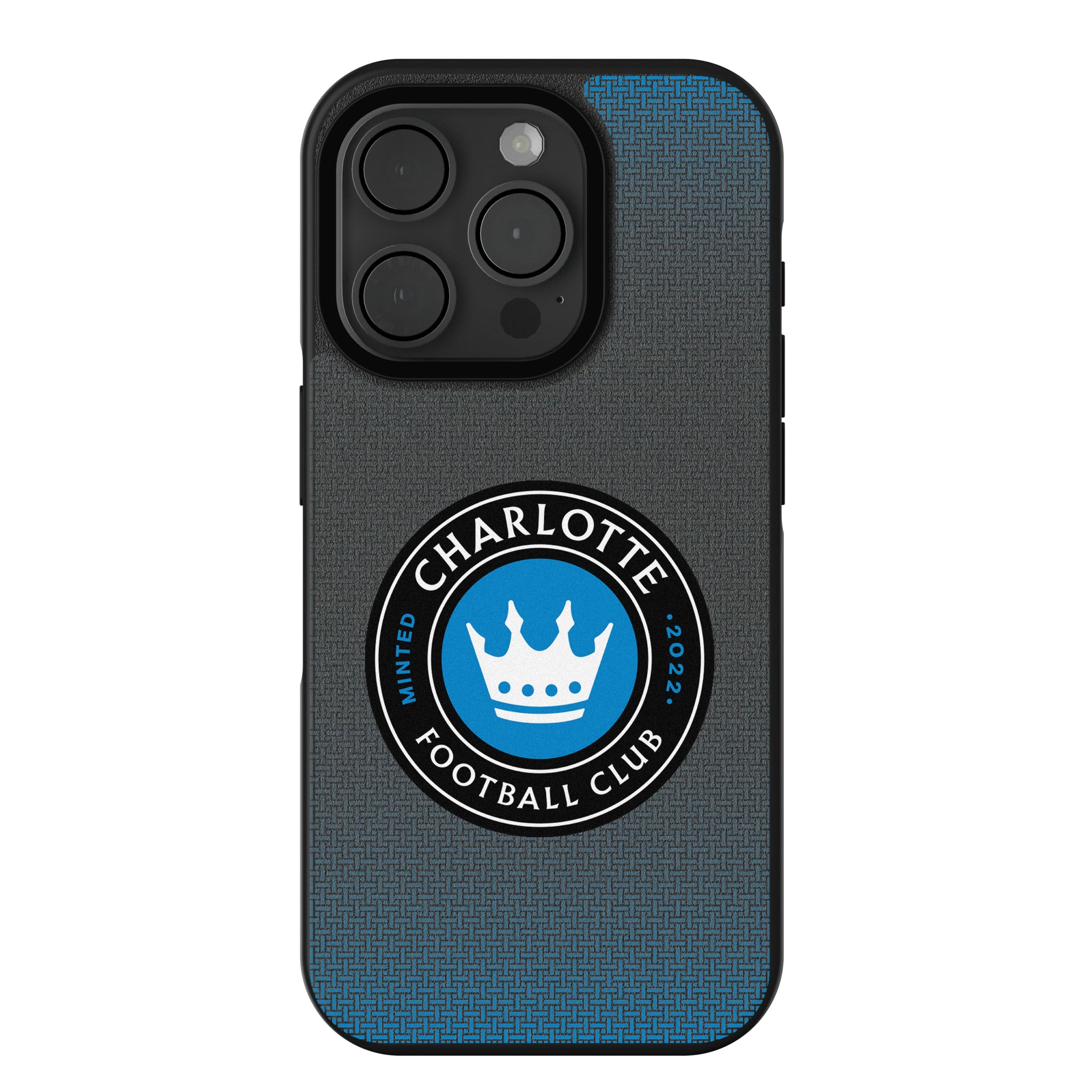 Charlotte FC Linen iPhone Bump Phone Case for Apple iPhone