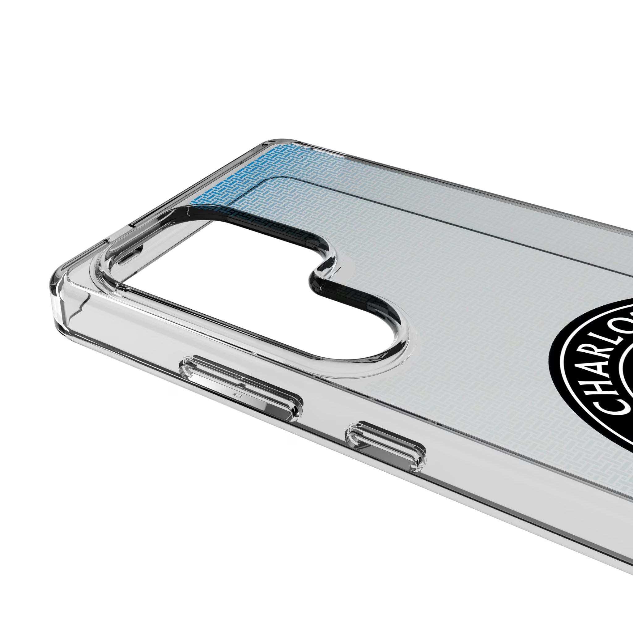 Charlotte FC Linen Galaxy Clear Phone Case for Samsung Galaxy - Detail