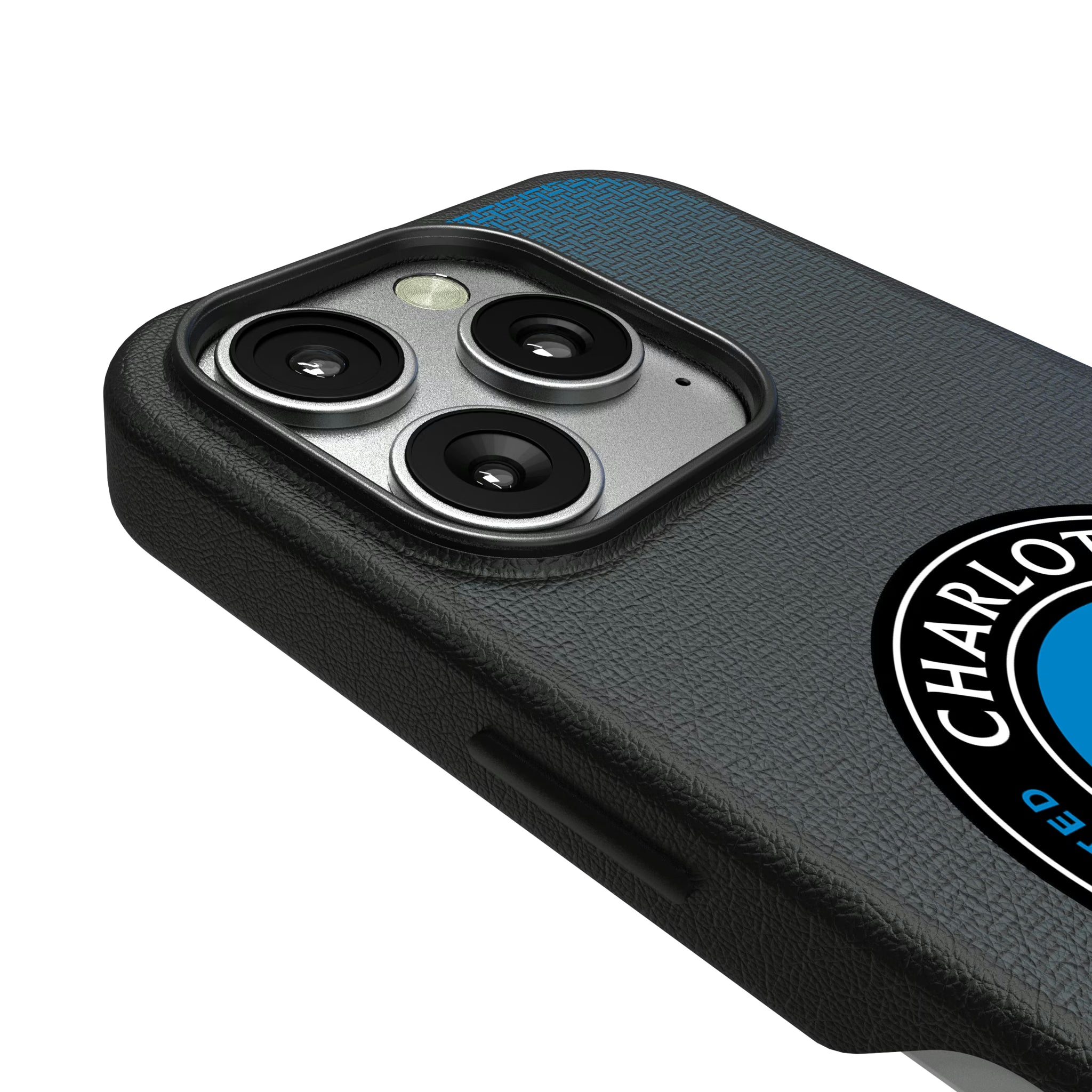 Charlotte FC Linen iPhone MagSafe Compatible Phone Case for Apple iPhone - Detail