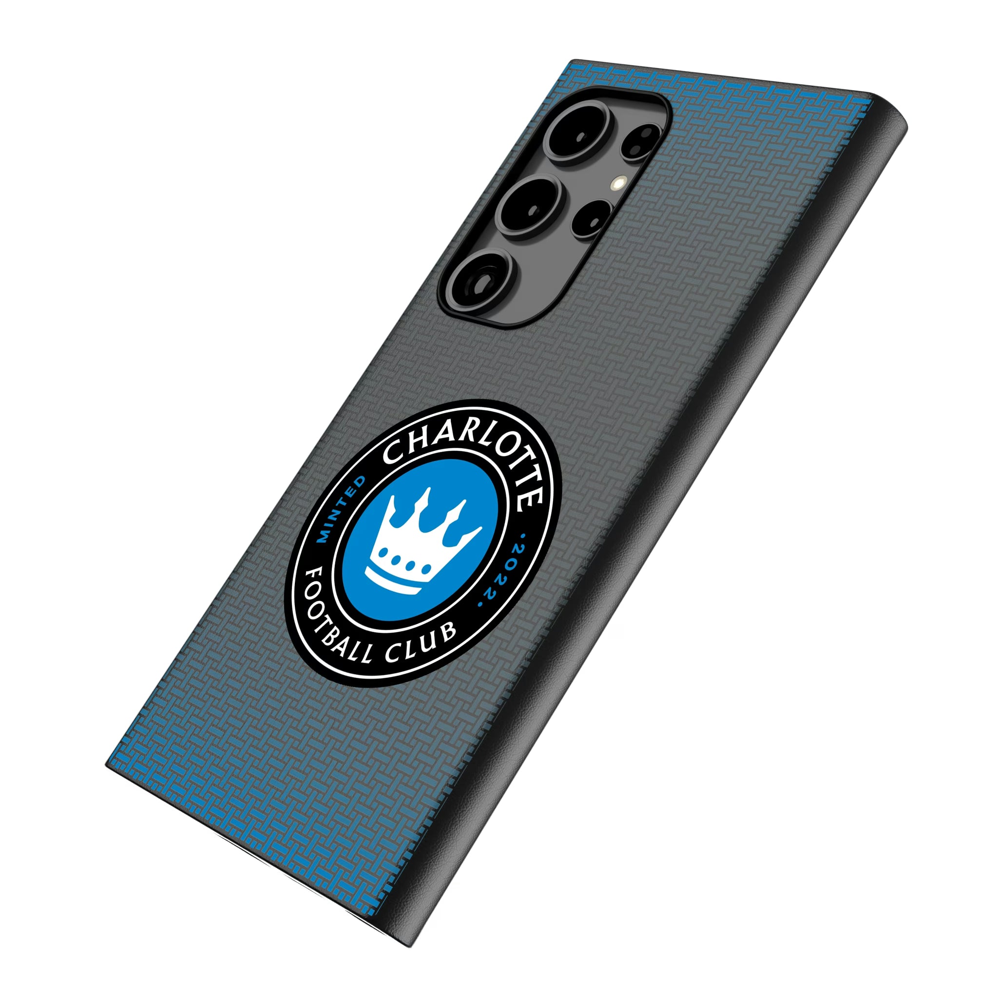 Charlotte FC Linen Galaxy MagSafe Compatible Phone Case for Samsung Galaxy - Isometric View