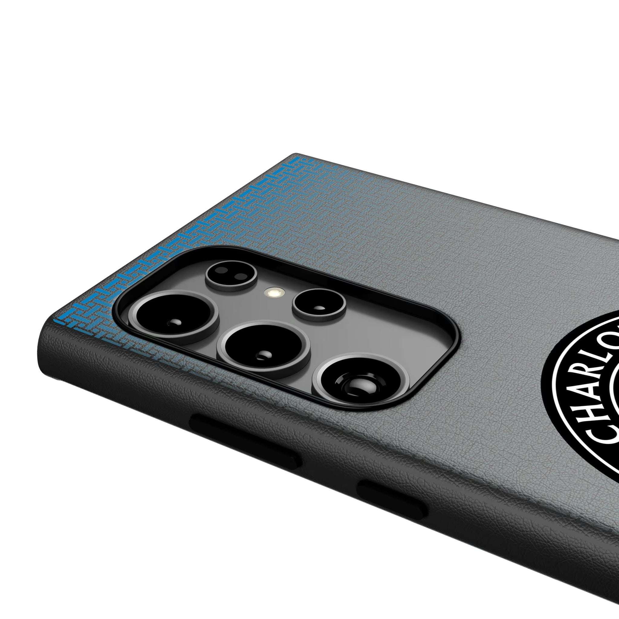Charlotte FC Linen Galaxy MagSafe Compatible Phone Case for Samsung Galaxy - Detail
