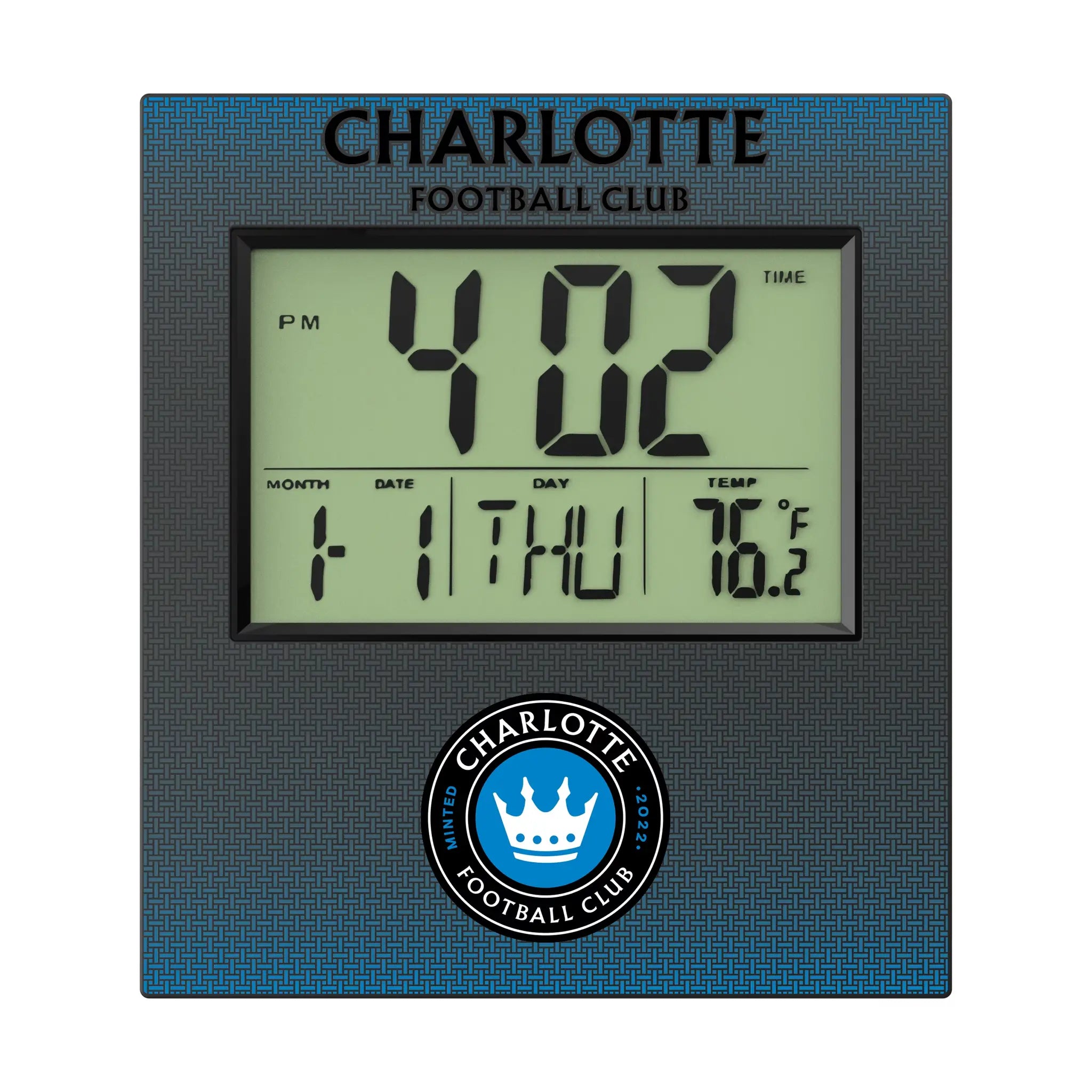 Charlotte FC Linen Wall Clock