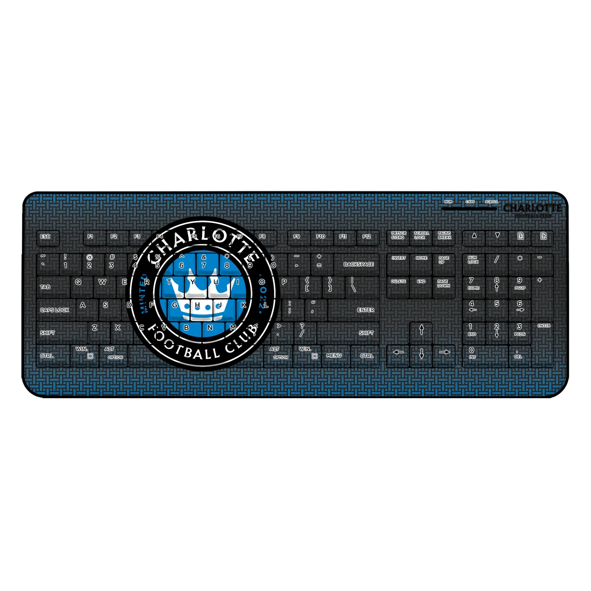 Charlotte FC Linen Wireless USB Keyboard