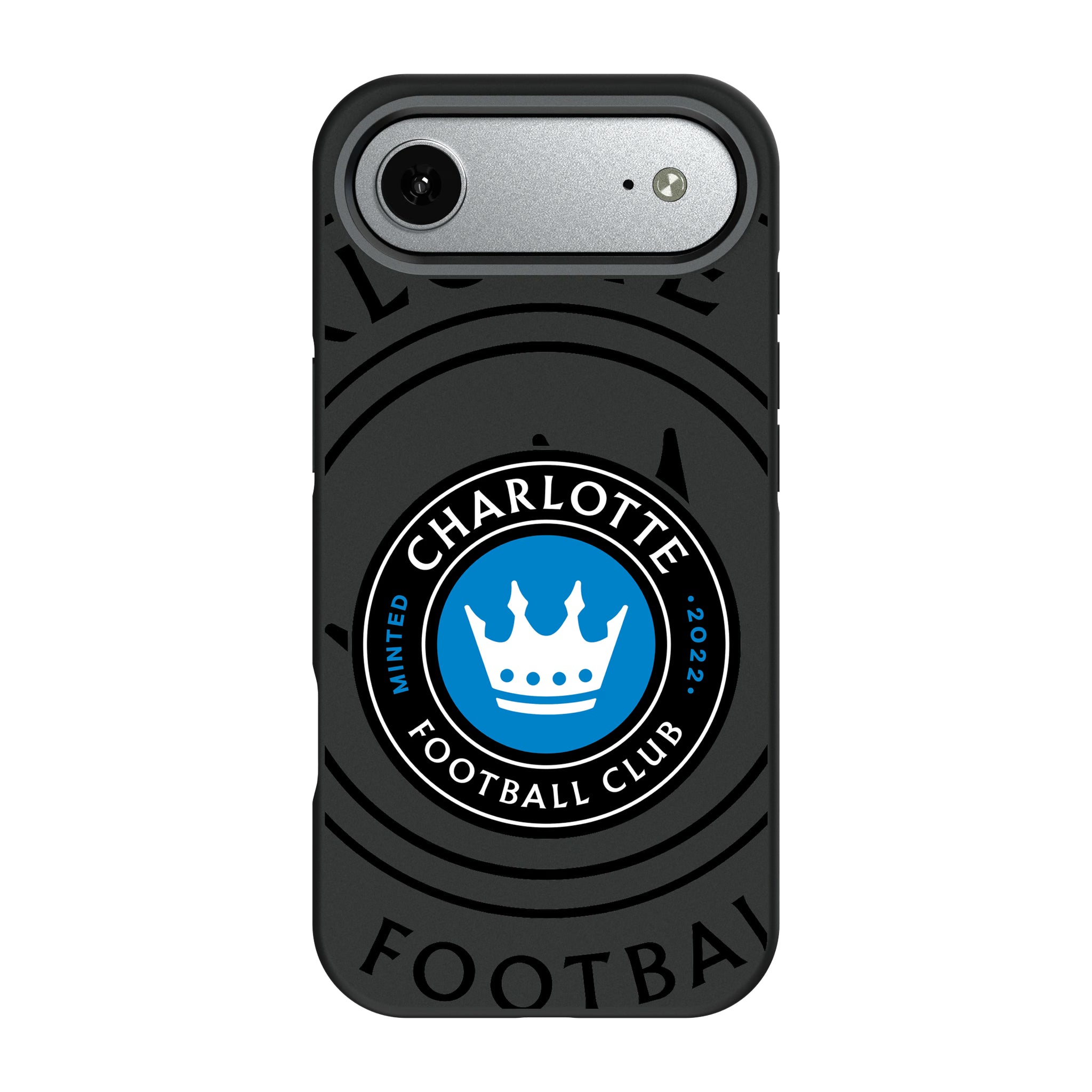 Charlotte FC Monocolor Tilt iPhone Bump Phone Case for Apple iPhone#Device_iPhone Air