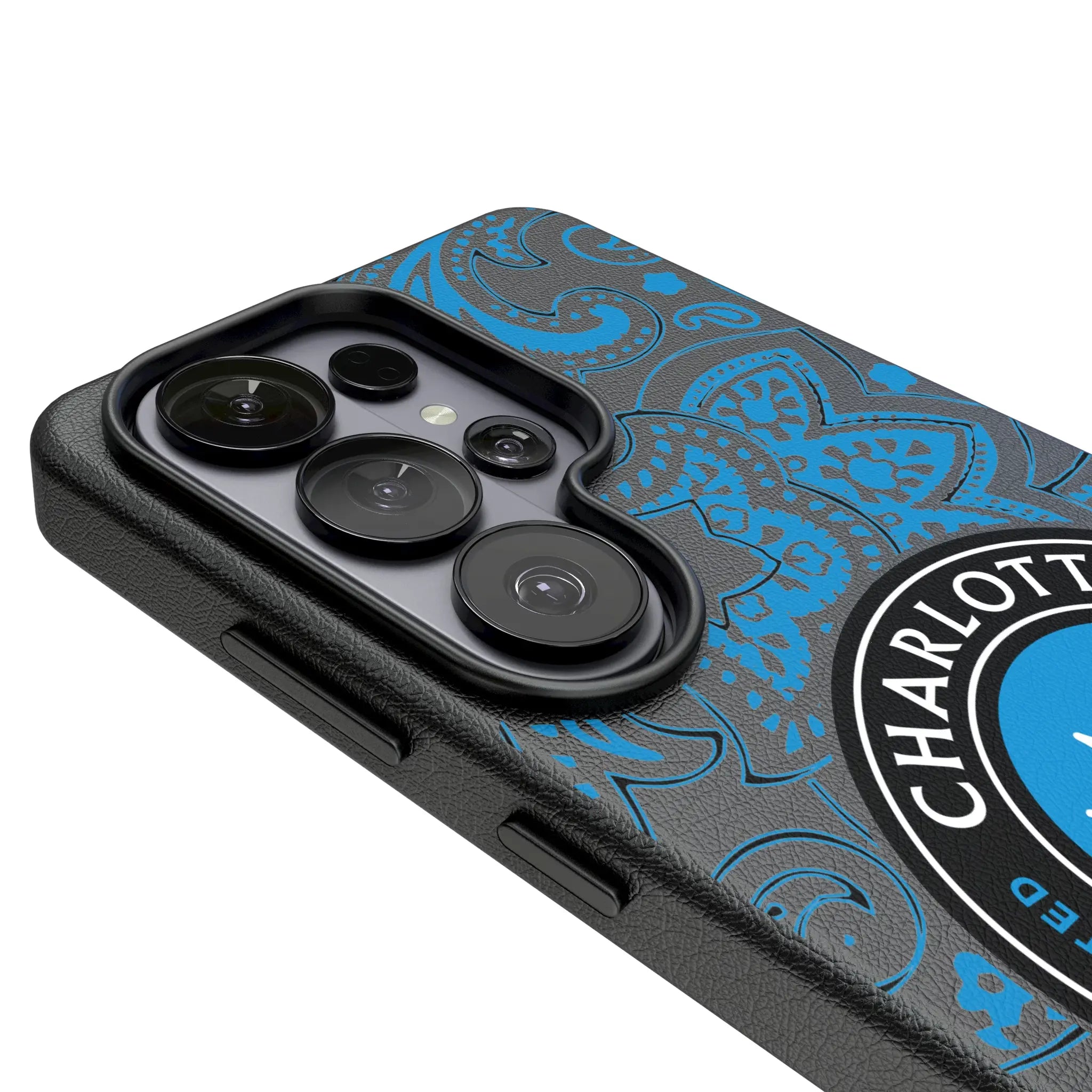 Charlotte FC Paisley Galaxy MagSafe Compatible Phone Case for Samsung Galaxy - Detail#Device_Galaxy S26 Ultra