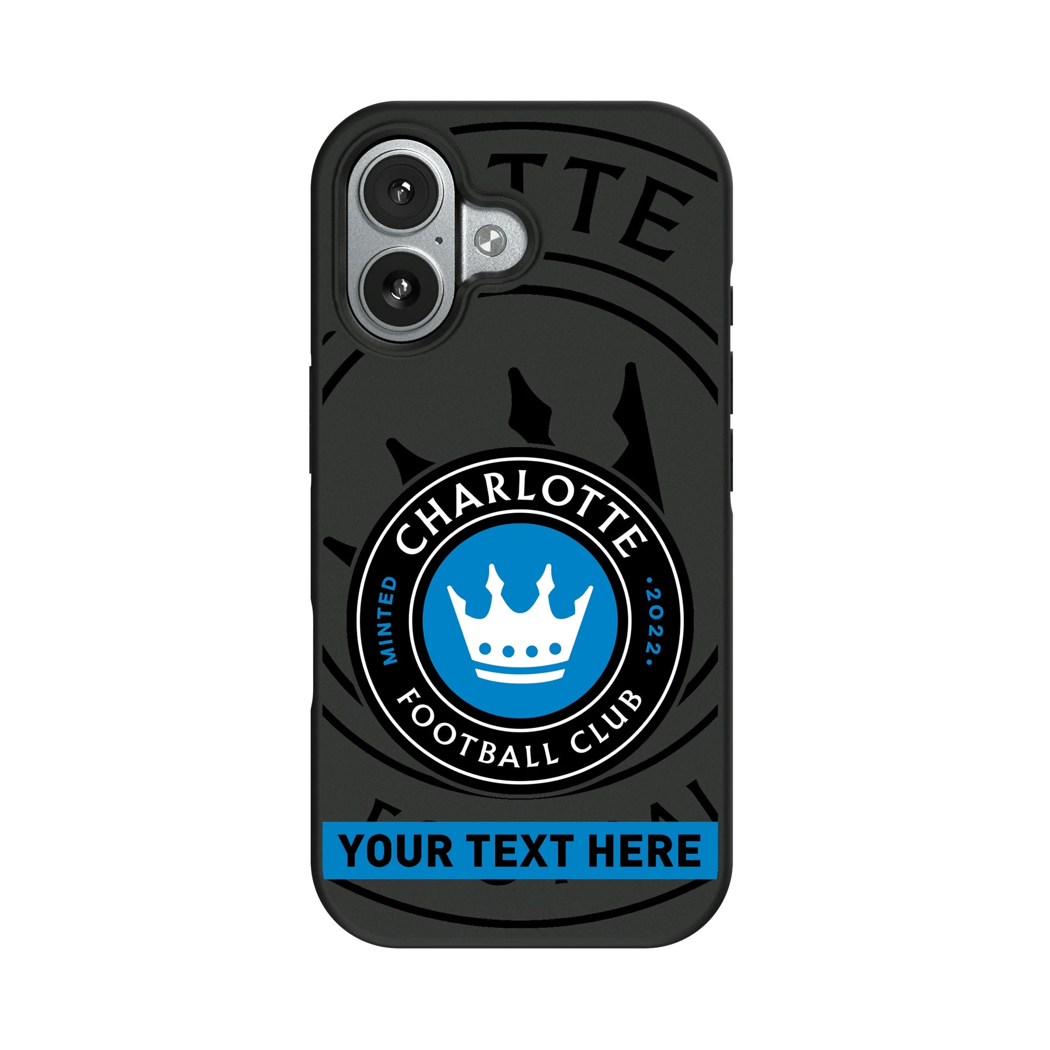 Charlotte FC Personalized Tilt iPhone Bump Phone Case for Apple iPhone#Device_iPhone 17