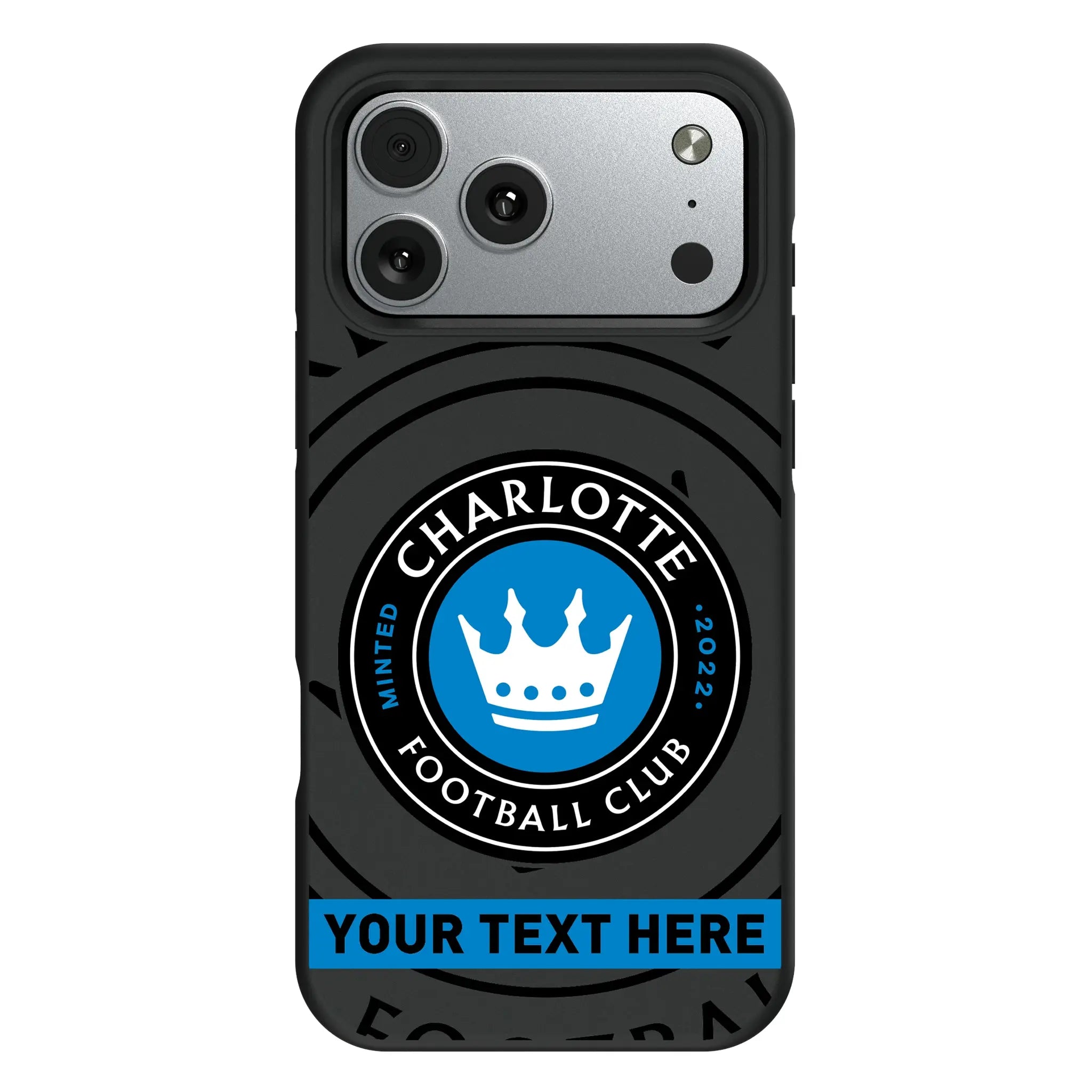 Charlotte FC Personalized Tilt iPhone Bump Phone Case for Apple iPhone#Device_iPhone 17 Pro Max