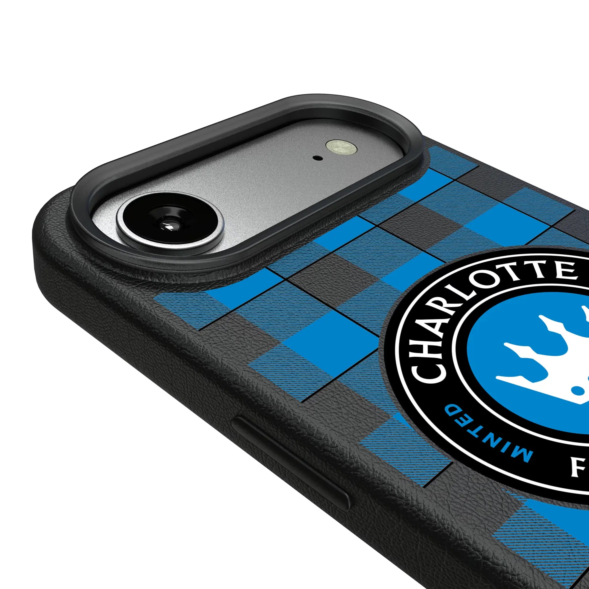 Charlotte FC Plaid iPhone MagSafe Compatible Phone Case for Apple iPhone - Detail#Device_iPhone Air