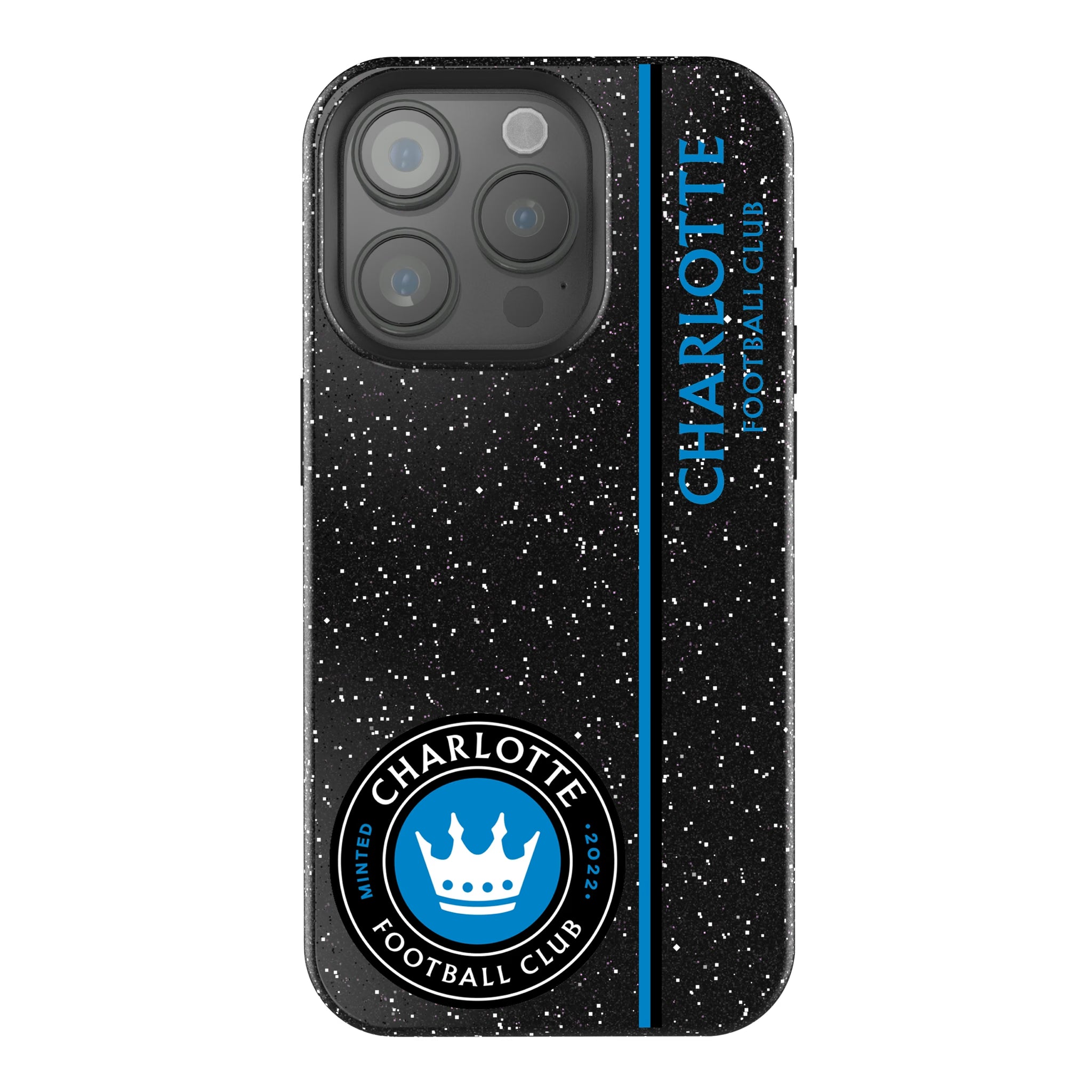 Charlotte FC Sidebar iPhone Bling Phone Case for Apple iPhone