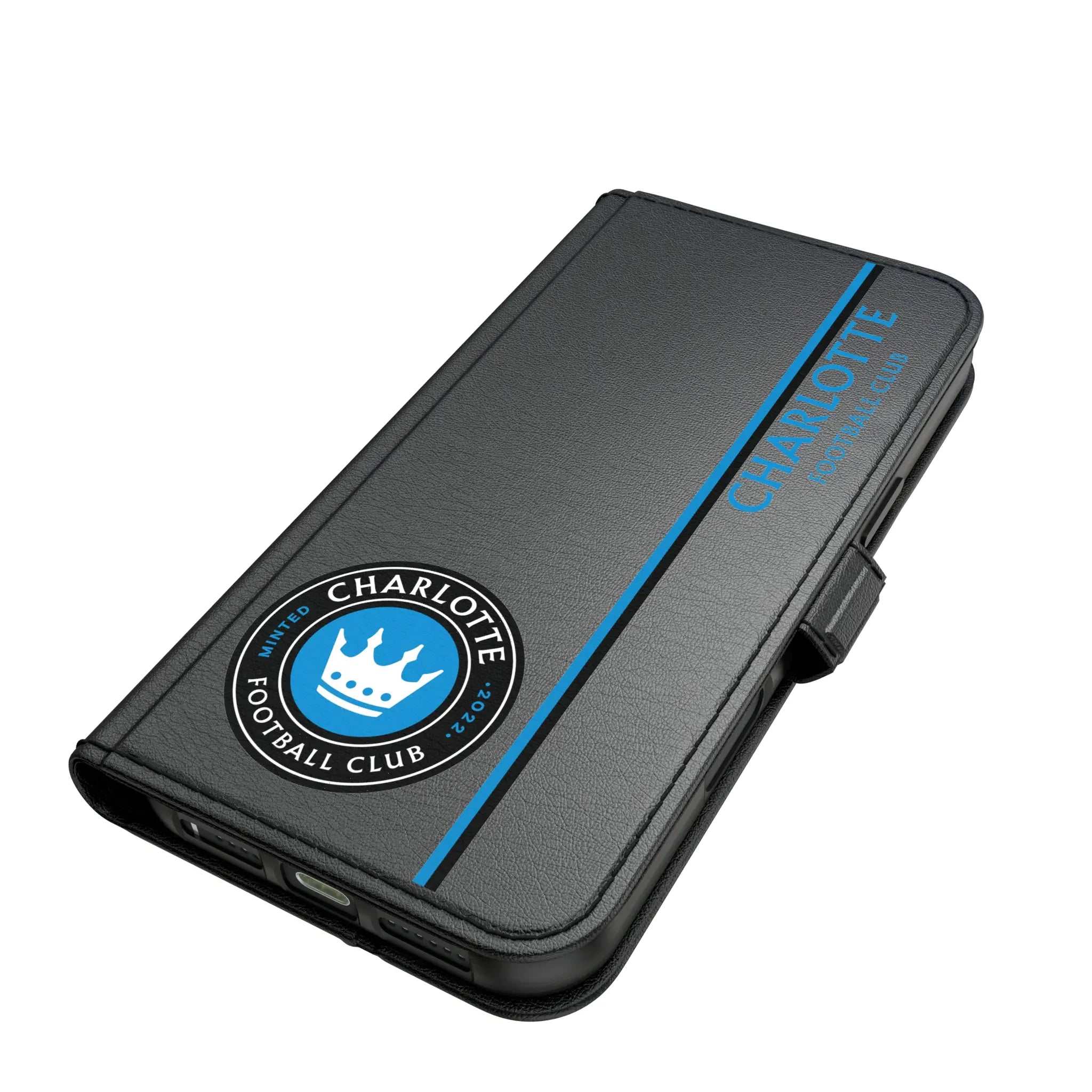 Charlotte FC Sidebar iPhone Folio Phone Case for Apple iPhone#Device_iPhone 17 Pro Max