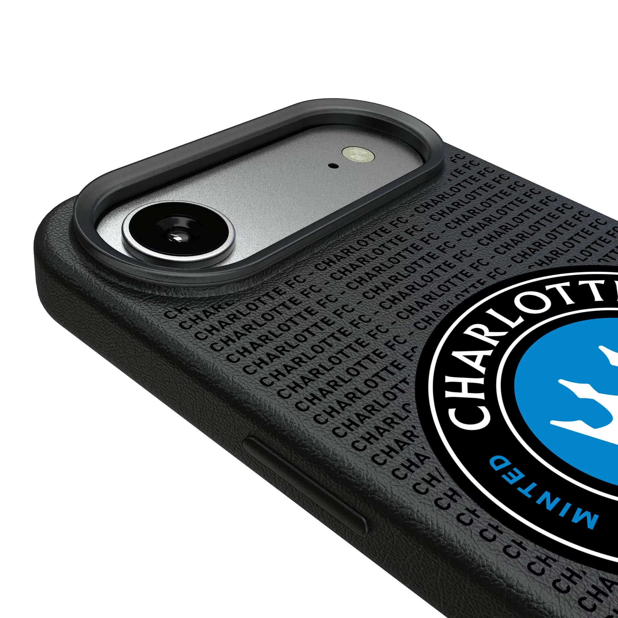 Charlotte FC Text Backdrop iPhone MagSafe Compatible Phone Case for Apple iPhone - Detail#Device_iPhone Air
