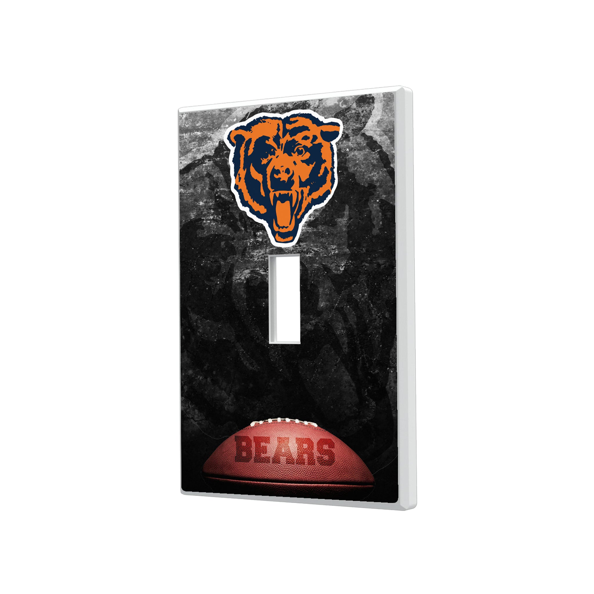 Chicago Bears 1946 Historic Collection Legendary Hidden-Screw Light Switch Plate#Style_Single Toggle