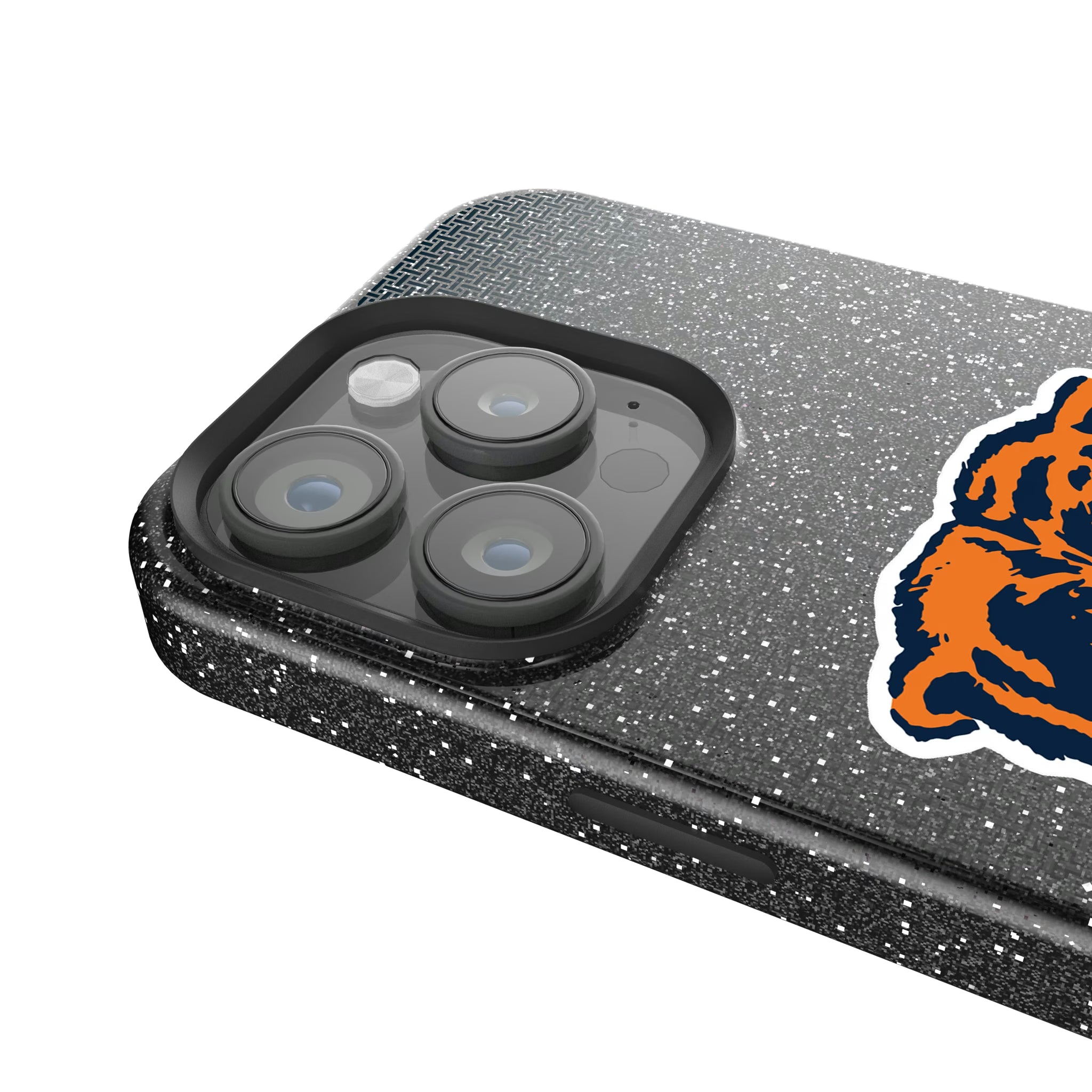 Chicago Bears 1946 Historic Collection Linen iPhone Bling Phone Case for Apple iPhone - Detail