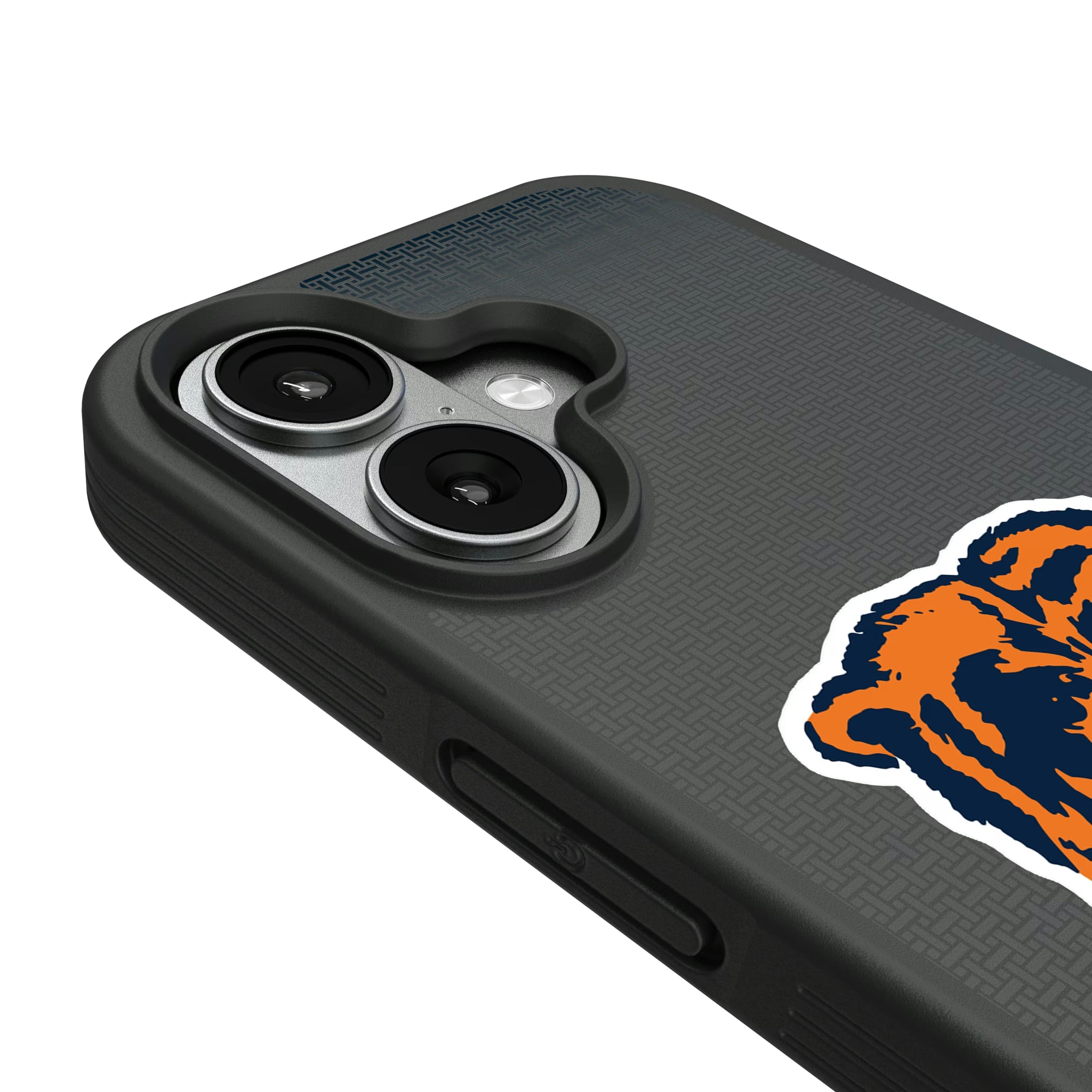 Chicago Bears 1946 Historic Collection Linen iPhone Bump Phone Case for Apple iPhone - Detail#Device_iPhone 17